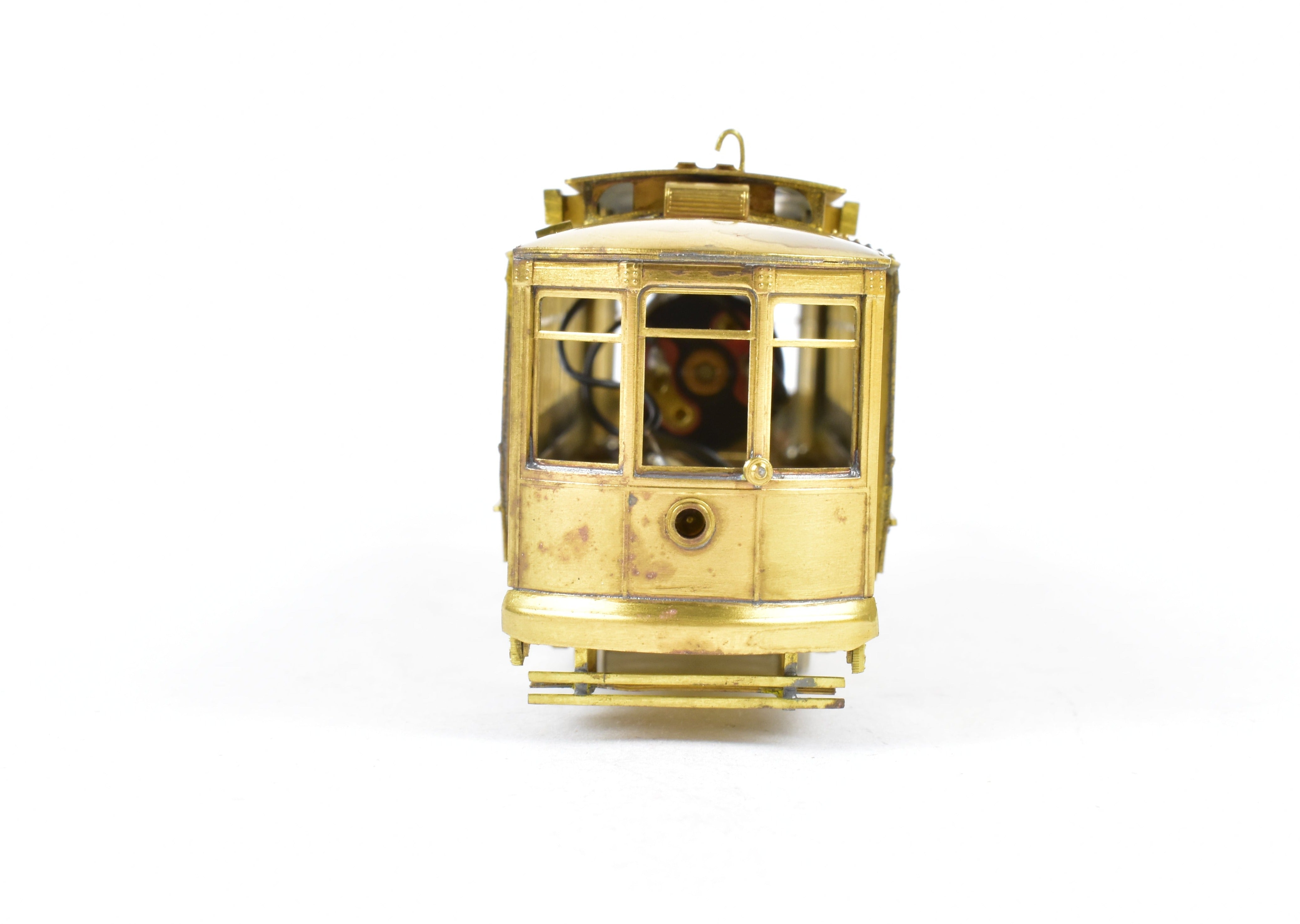 HO Scale Brass Model Train - Fairfield Models CSL Chicago Surface Lines Big Brill Single - Ended Car