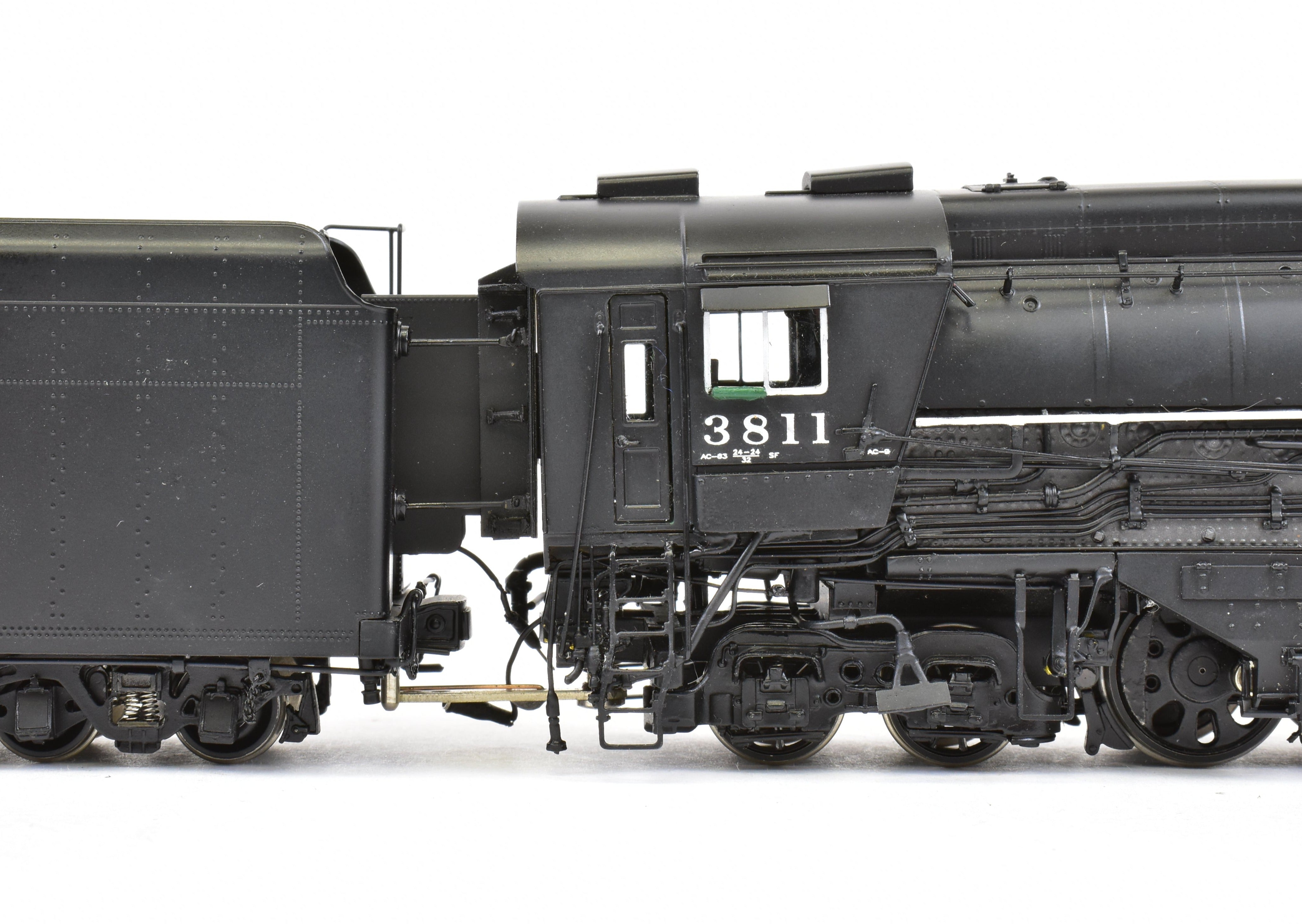 HO Scale Brass Key Imports Classic SP Southern Pacific AC - 9 2 - 8 - 8 - 4 Coal Tender #3811