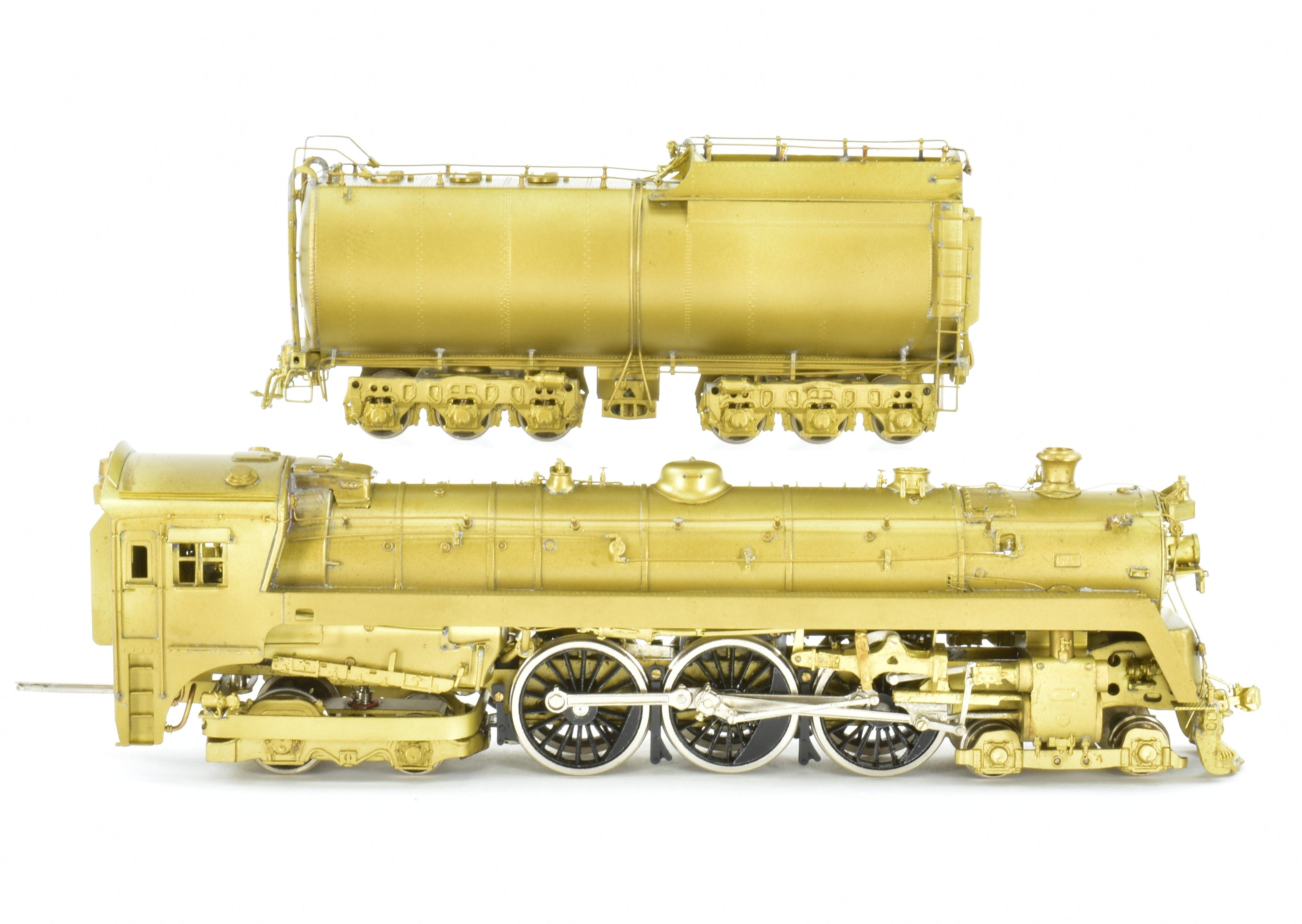 HO Scale Brass Model Train - Van Hobbies CNR (Canadian National Railway) K - 5a 4 - 6 - 4 Hudson Locomotive Replica