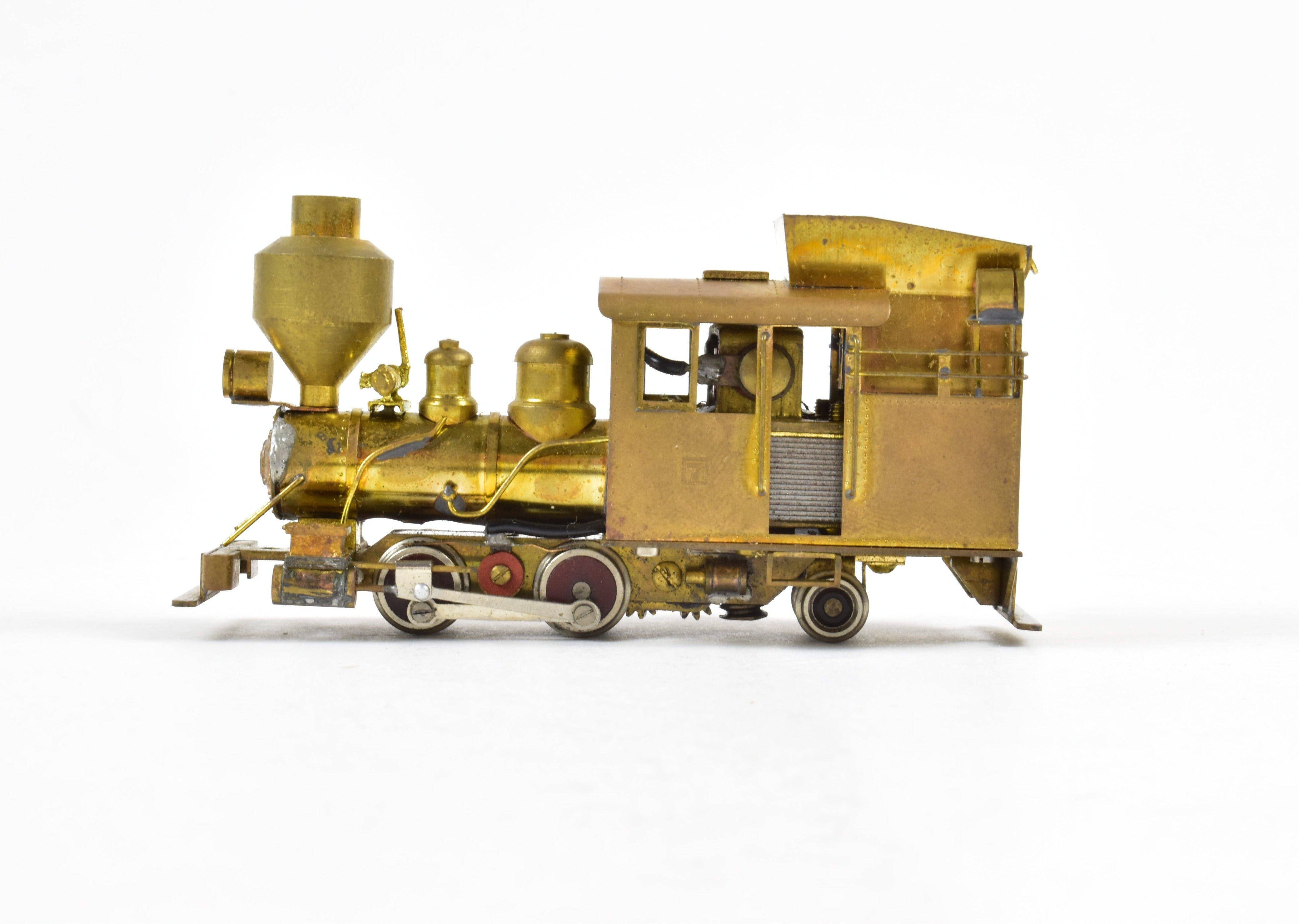 1978 HOn3 Brass Westside Model Co. Baldwin 0-4-2T Logging Locomotive Model