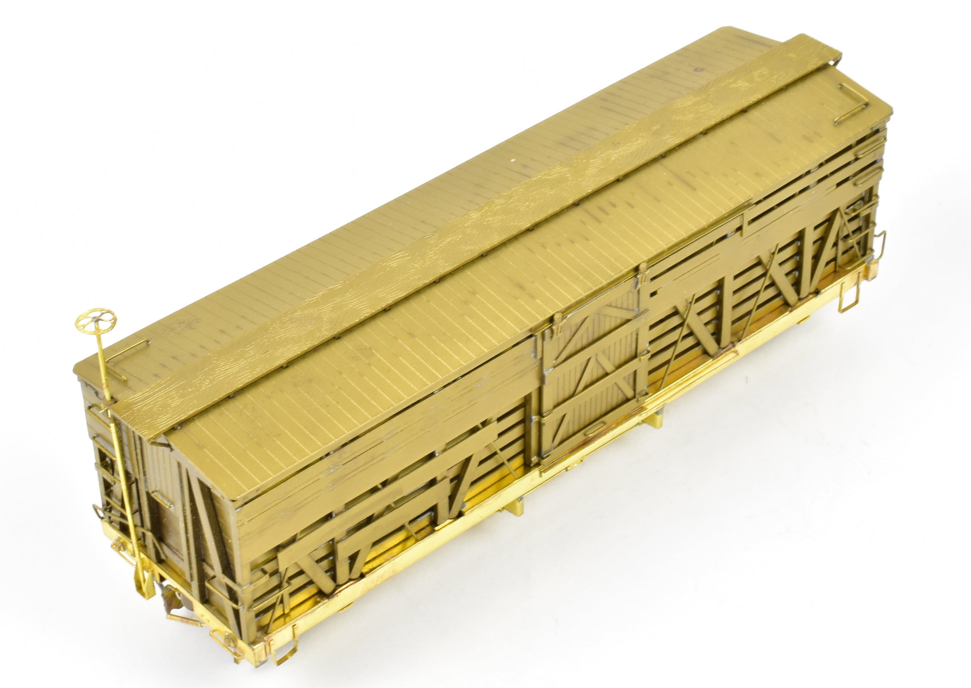 Empire Midland On3 Brass Denver & Rio Grande Western 30' Stock Car Model