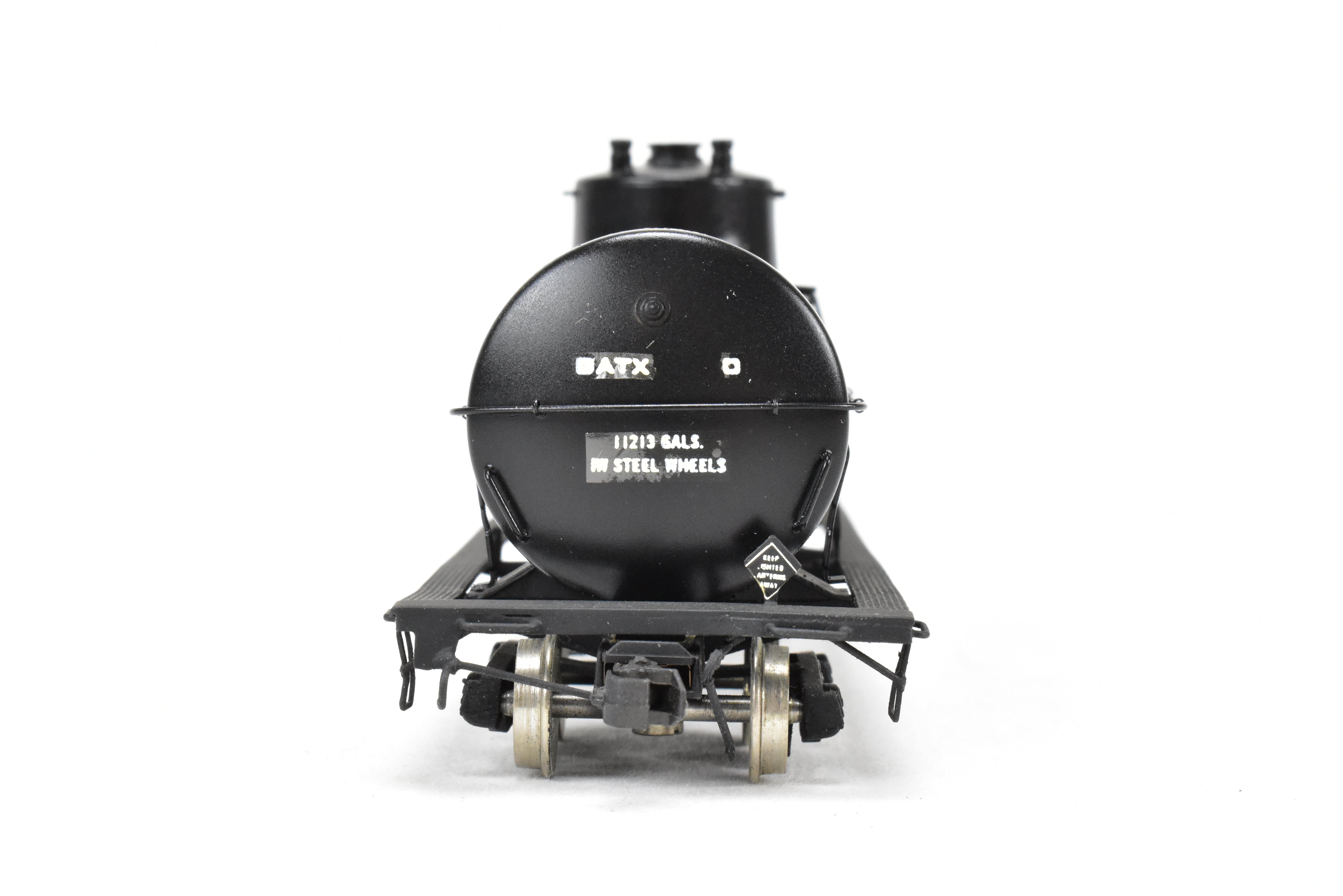 HO Scale Brass Precision Scale Co. Model 16,000 Gallon Tank Car with Gulf Oil Corporation Decals for Railroad Enthusiasts
