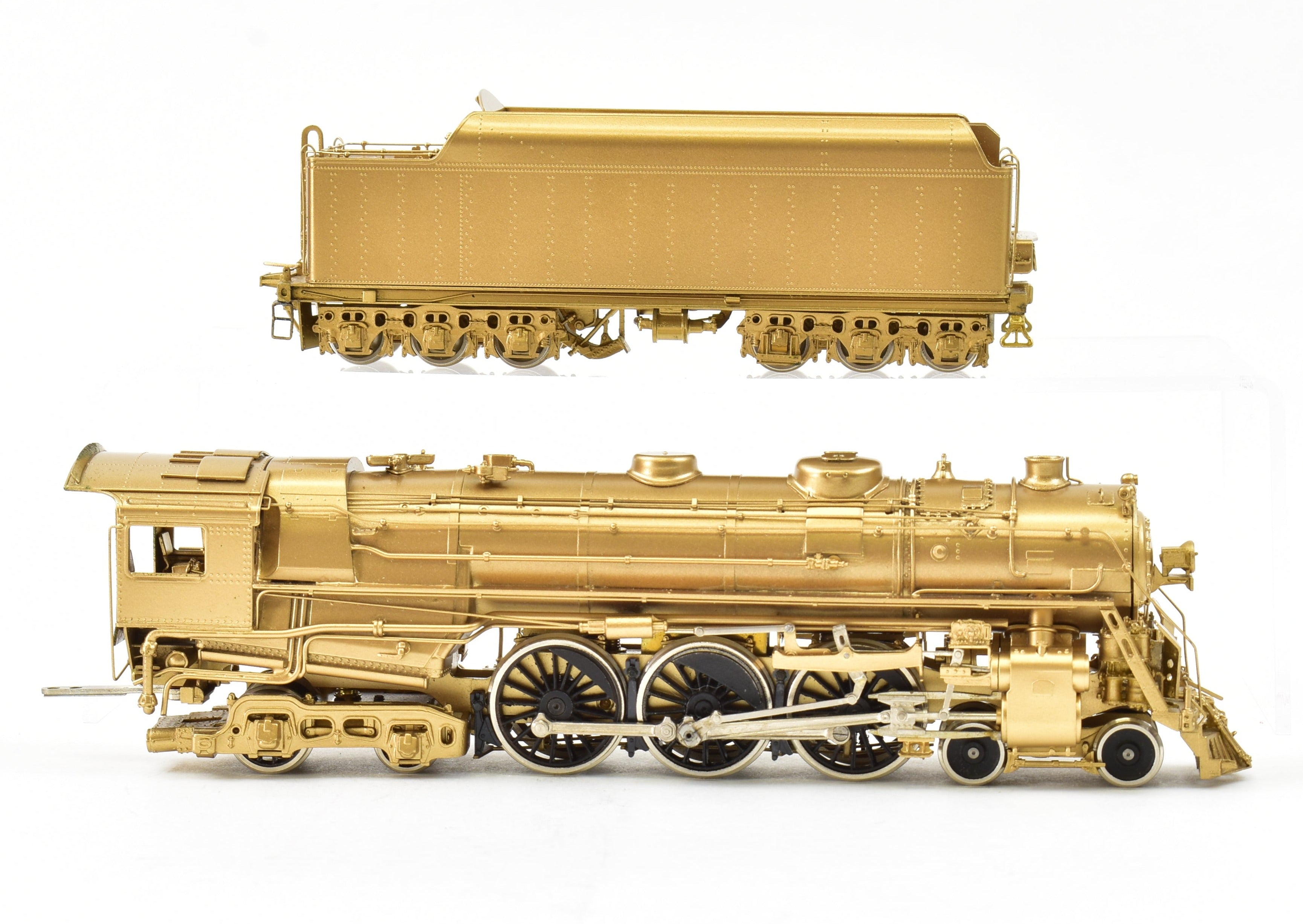 High - Quality HO Scale Brass Conventional Key Imports Model from NYC - New York Central J - 1c 4 - 6 - 4 Hudson Steam Locomotive