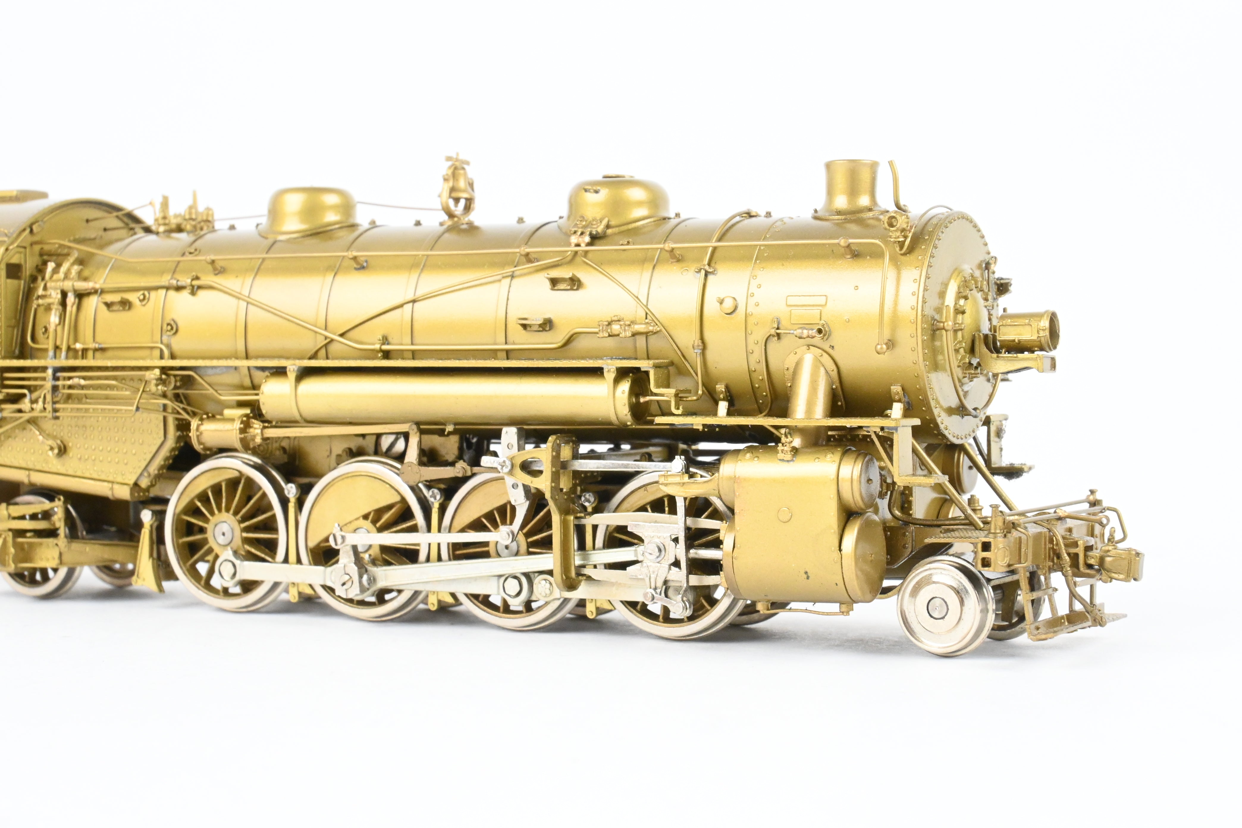 High - Quality HO Scale Brass Key Imported Steam Locomotive from NYC - New York Central #1594 H - 5s Class 2 - 8 - 2 Mikado Model