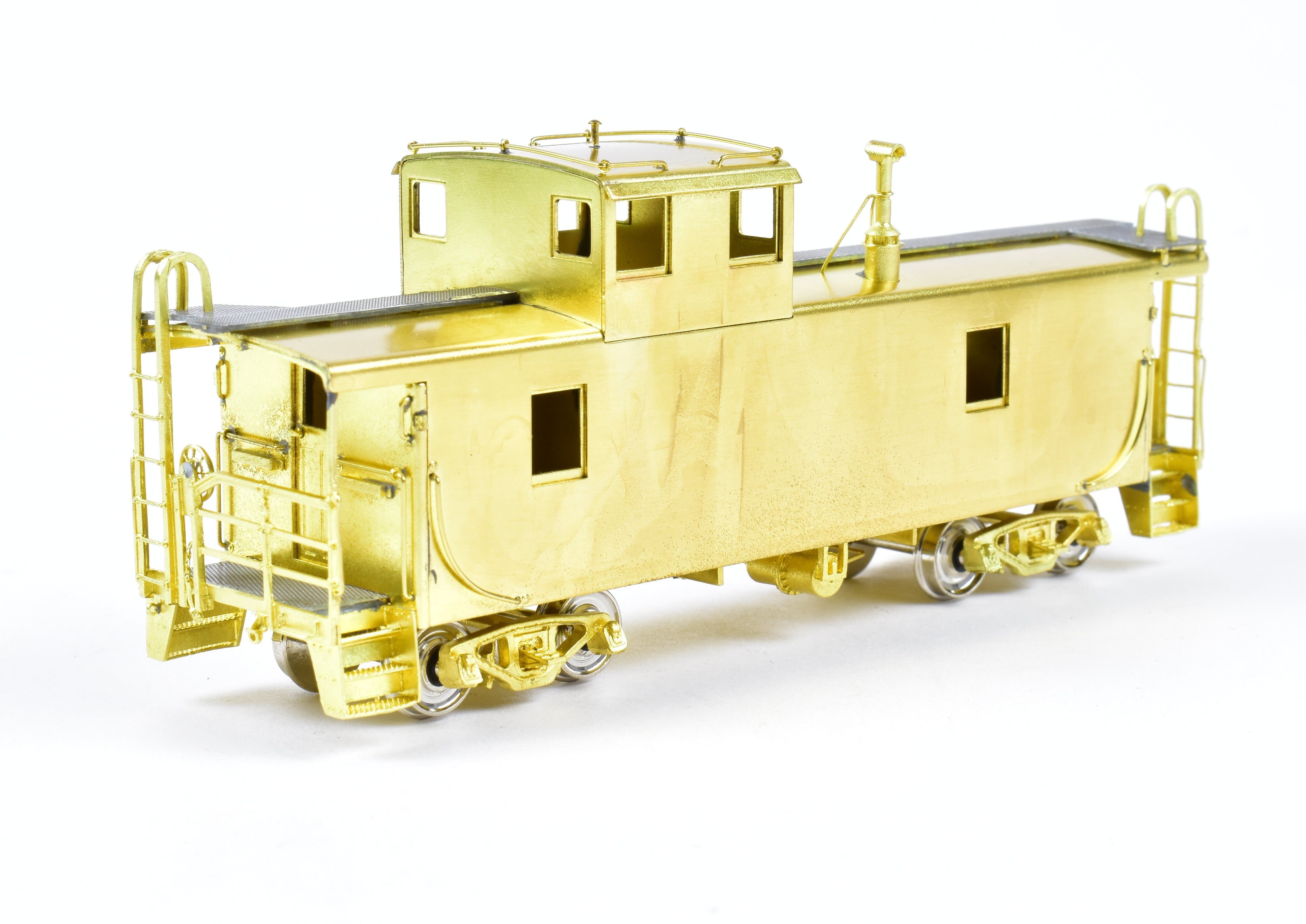 1981 HO Brass OMI Northern Pacific Steel Tall Cupola Caboose by Overland Models