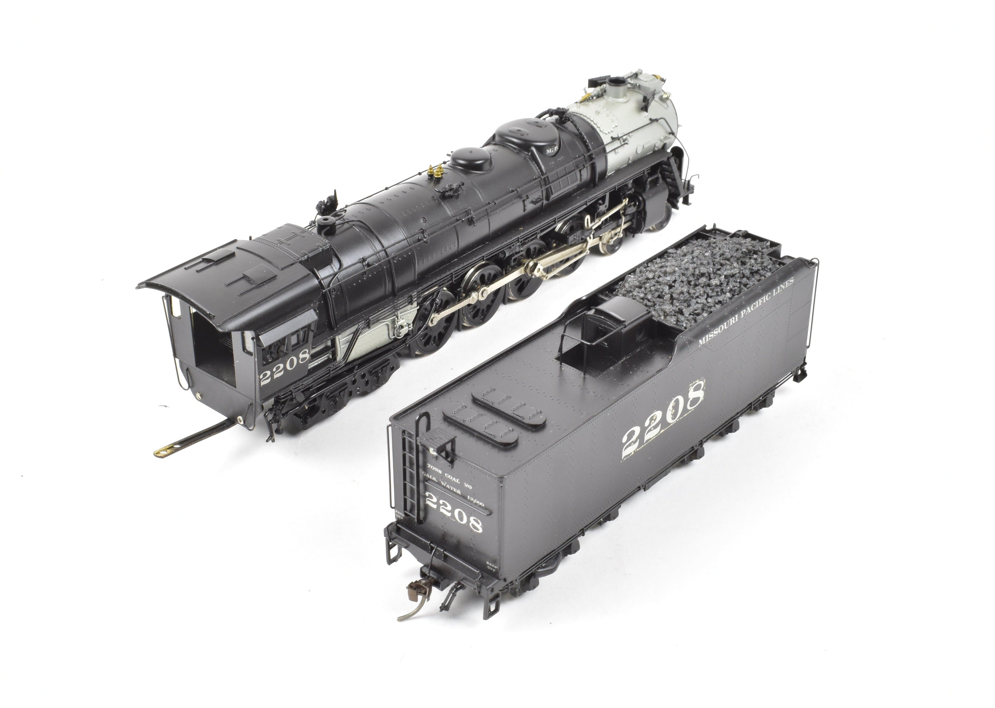 HO Scale Brass PFM - Fujiyama Missouri Pacific 4-8-4 2200/2208 Locomotive