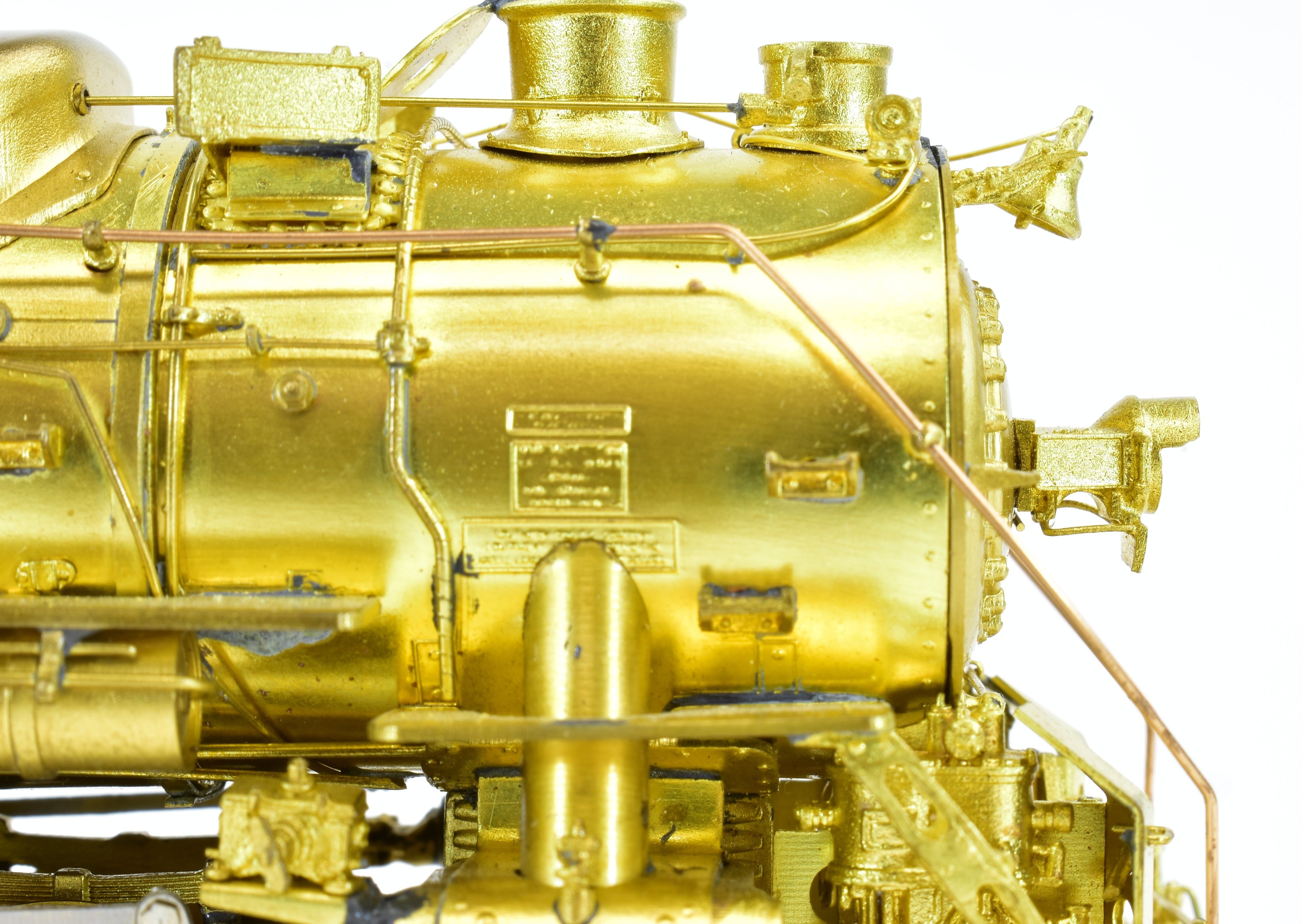 HO Scale Brass Model Train by Overland Models, Inc. - International-Great Northern/Missouri Pacific 2-8-4 Locomotive
