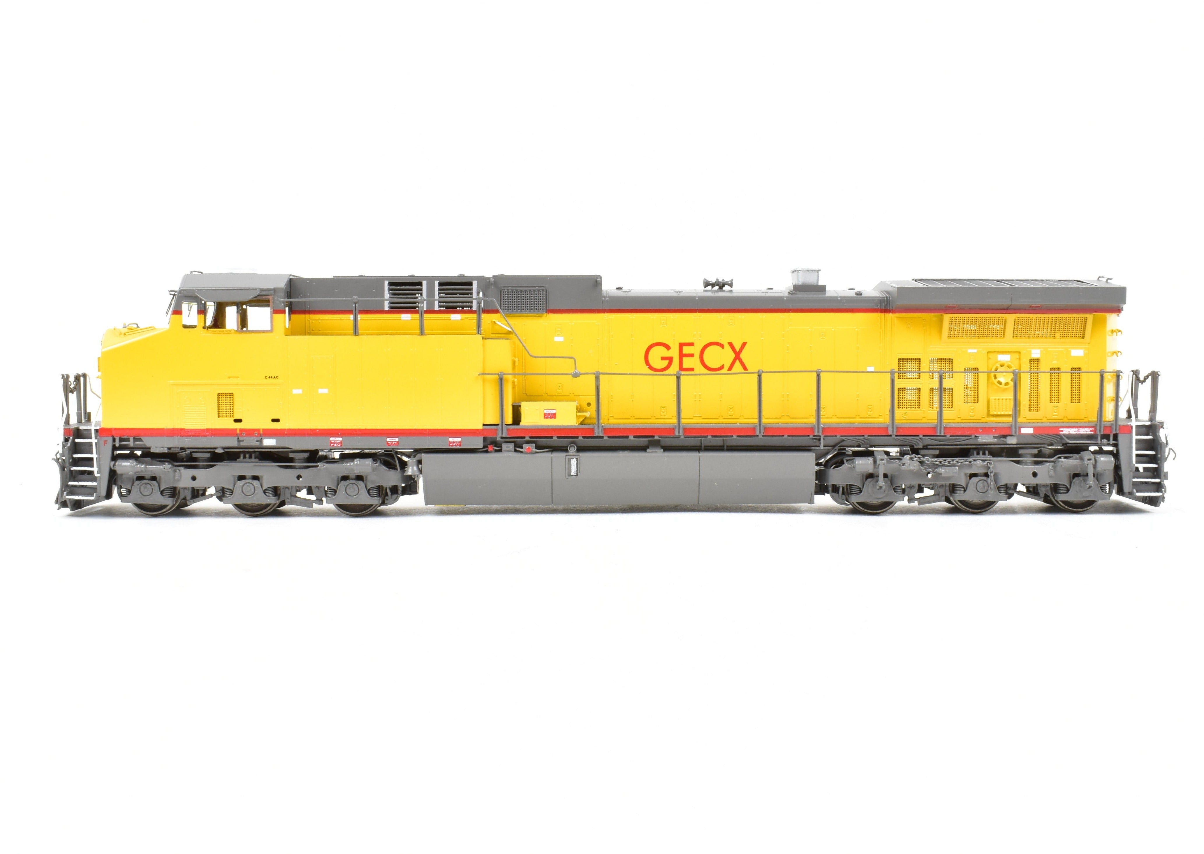 HO Scale Brass Locomotive Model - Overland Models Inc. GECX General Electric Transportation GE AC4400CW Factory - Painted