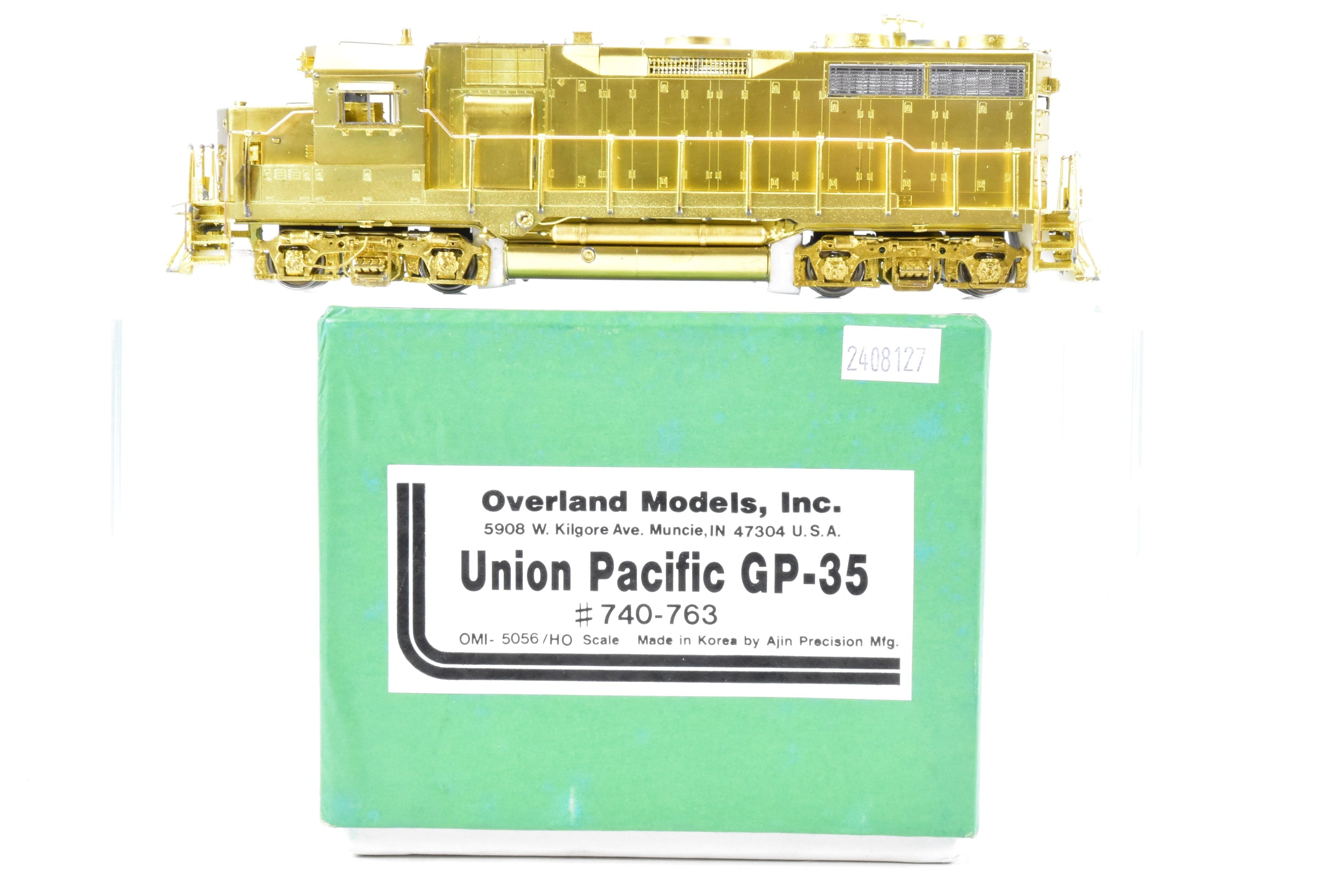 HO Scale Brass Locomotive Model - Overland Models Inc. (OMI) Union Pacific EMD GP35 Locomotives from Numbers 740 to 763