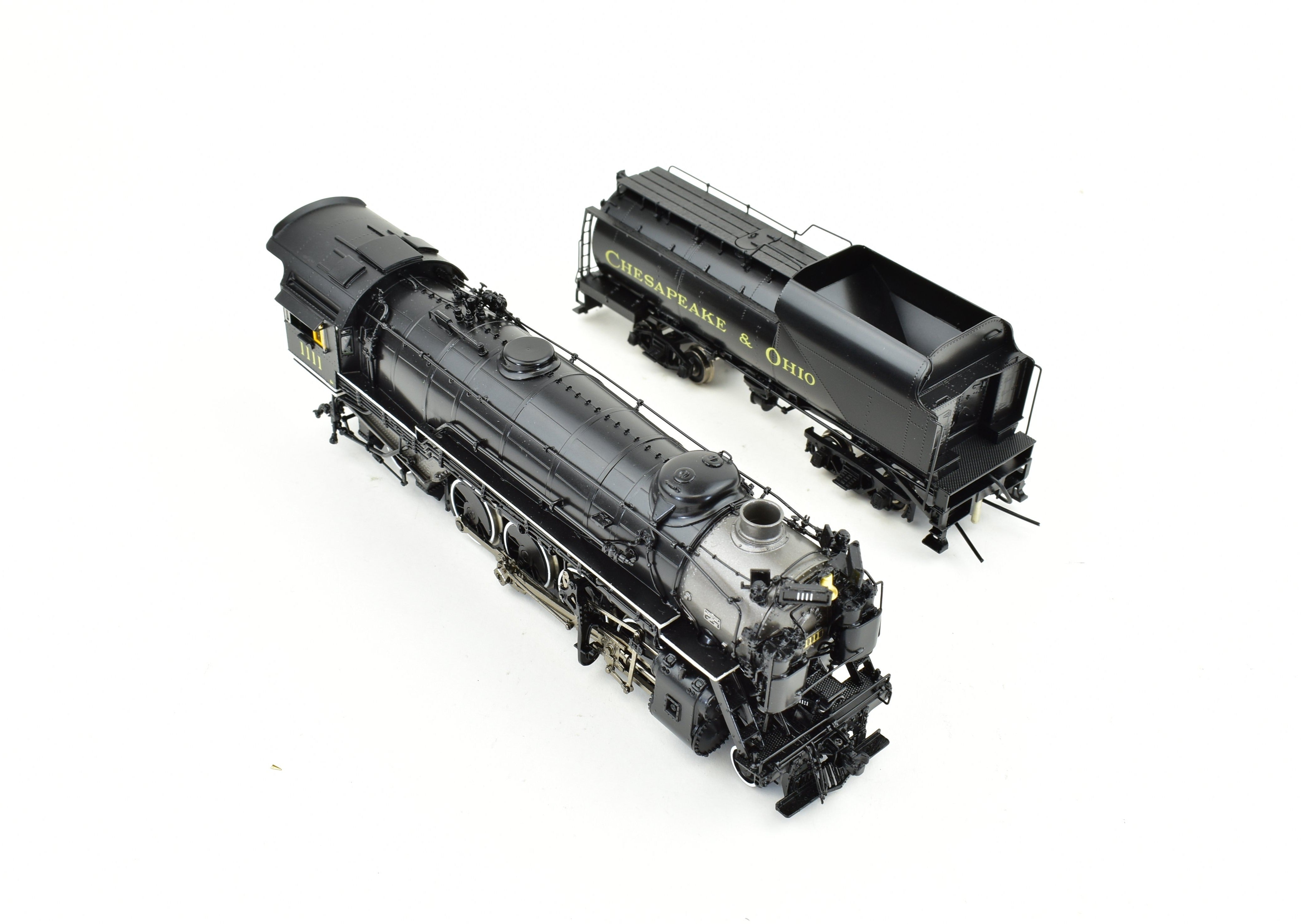 HO Scale Brass C&O Chesapeake & Ohio K1 2-8-2 Division Point #1111 Factory Painted