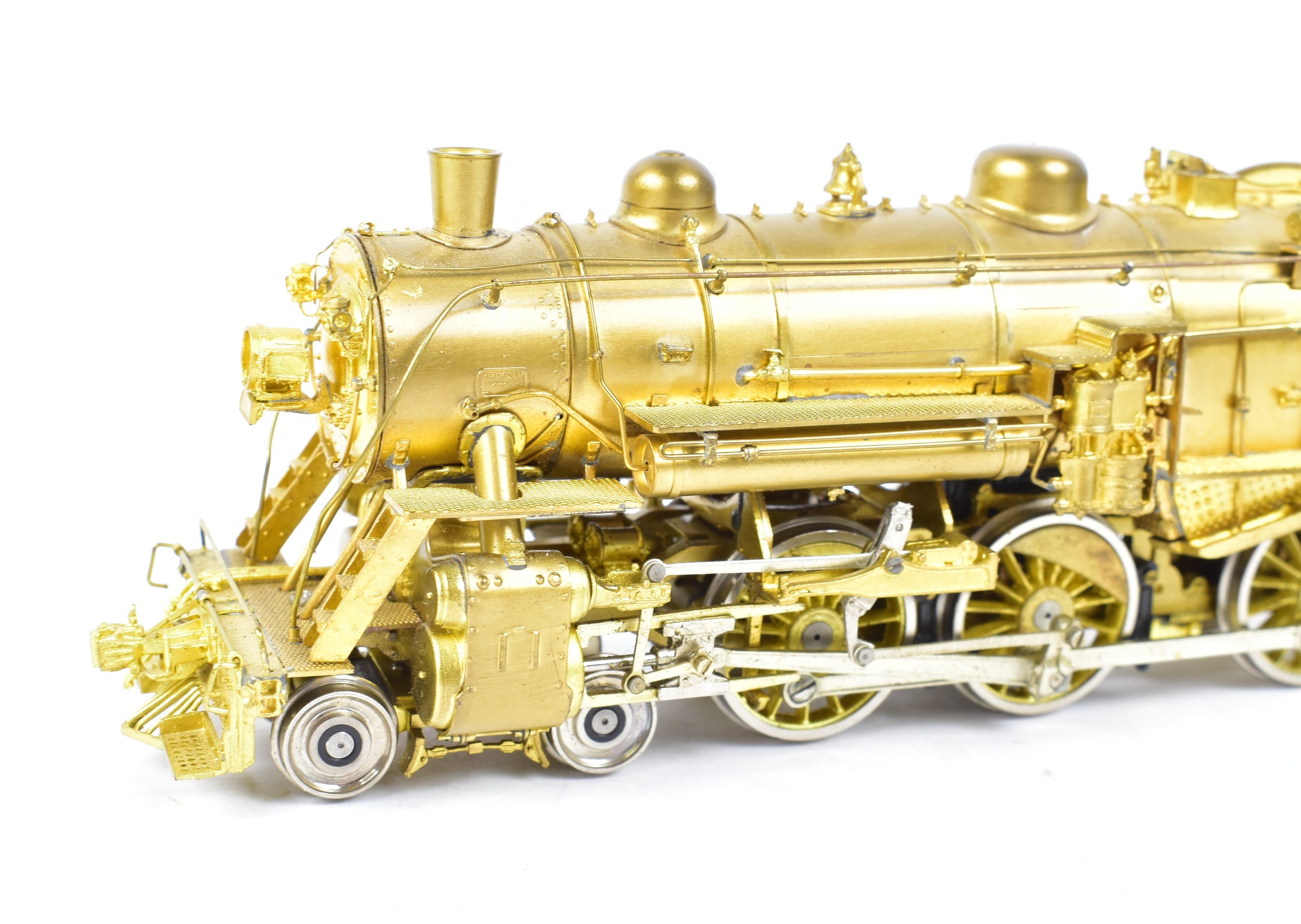 HO Scale Brass Model Train - Overland Models Inc. Rutland Railroad F - 2j 4 - 6 - 0 Locomotive Series #74 - 79