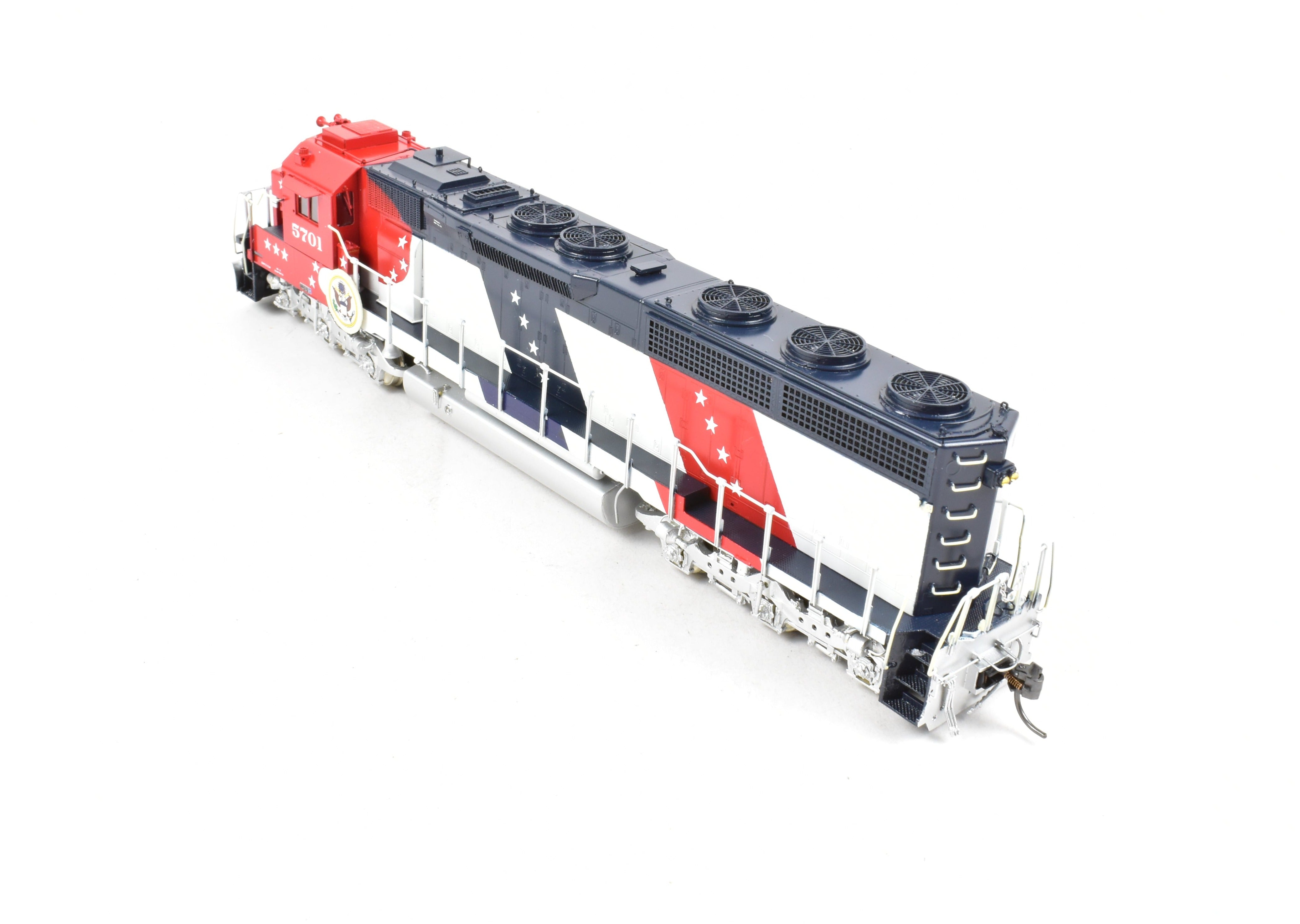 HO Brass OMI Overland Models Inc AT&SF Santa Fe SD45-2 Bicentennial Factory Custom Painted