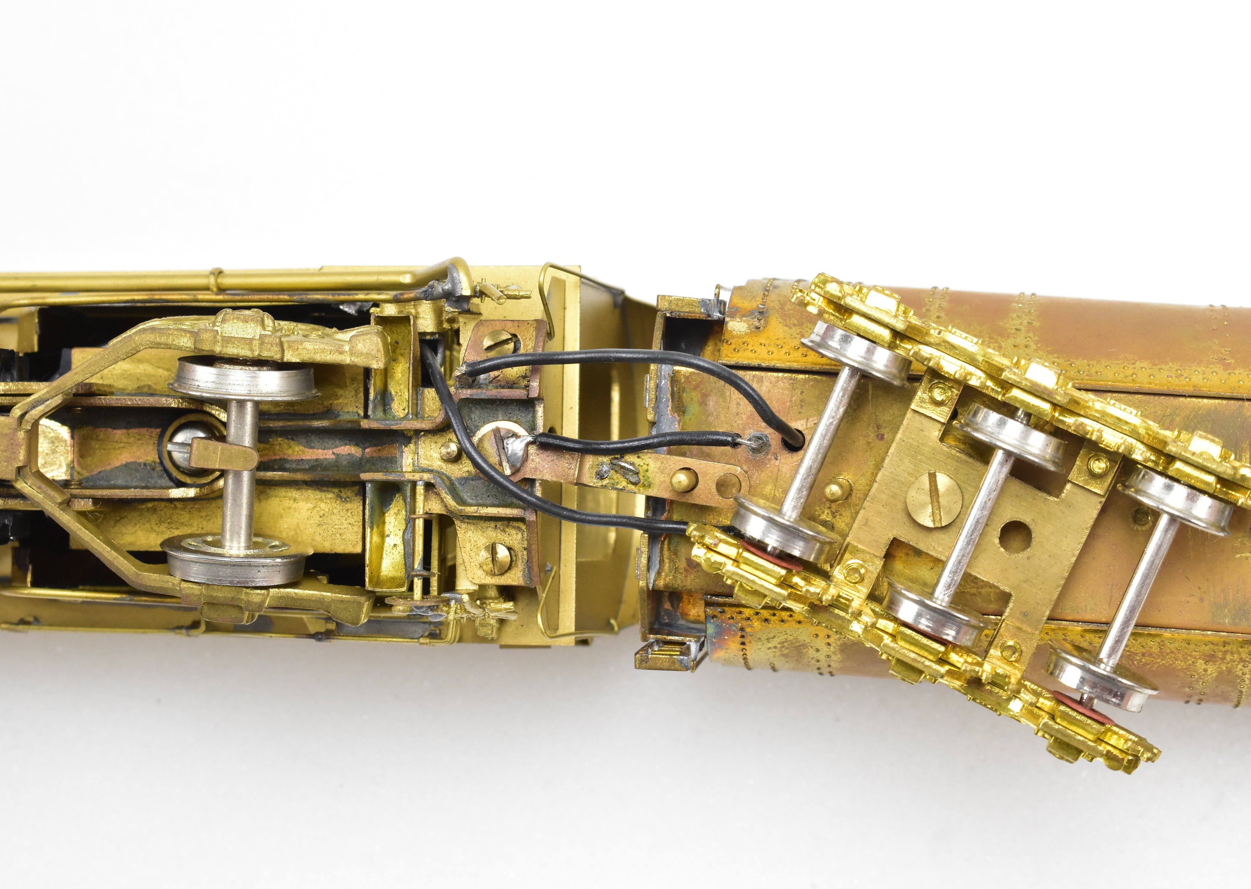 HO Scale Brass Union Pacific 4-10-2 Model by Westside with Modified Tender (AS-IS)