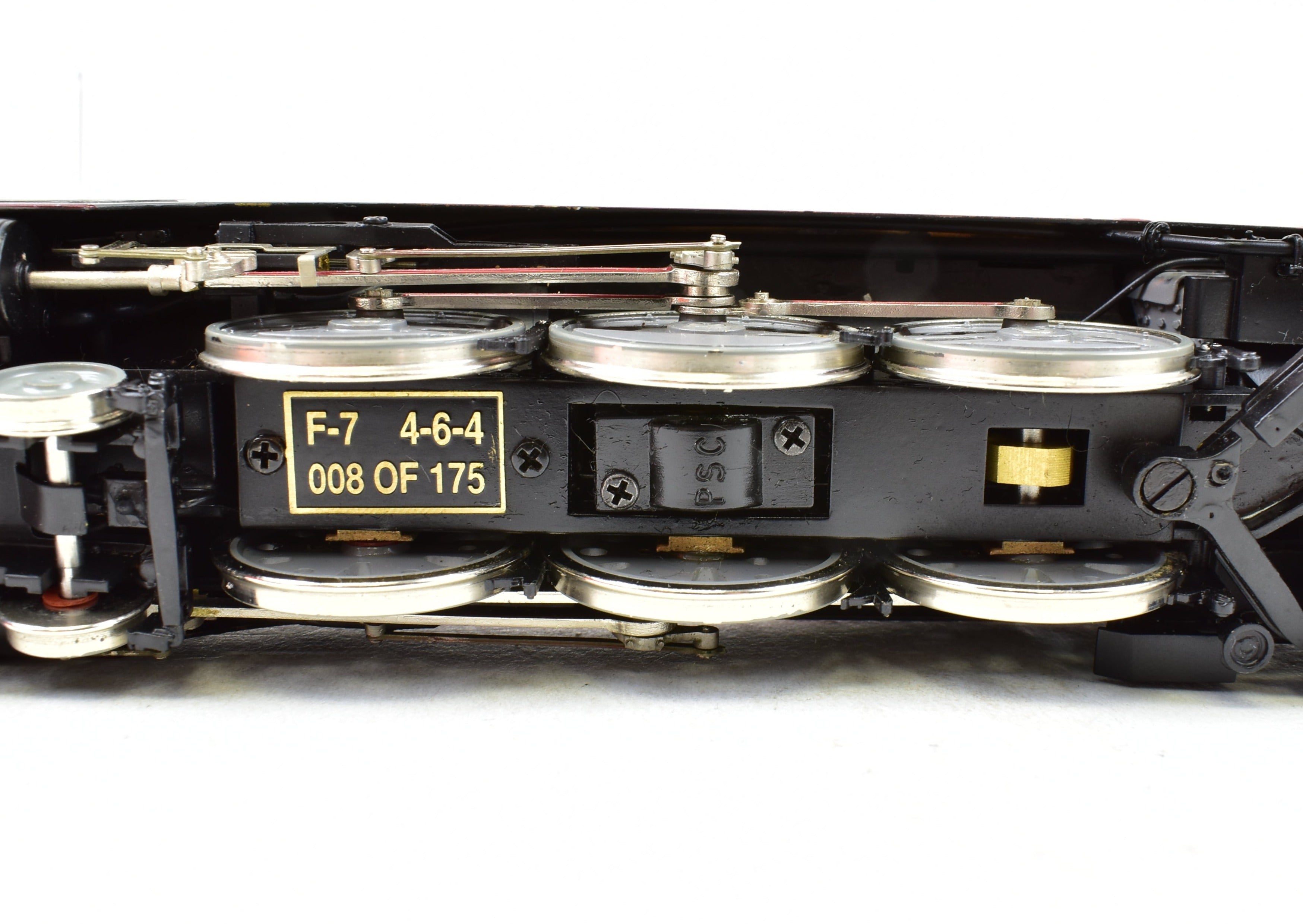 HO Scale Brass Precision Scale Co. Model Train - Milwaukee Road 4-6-4 F-7 Hudson Steam Locomotive As Built #102
