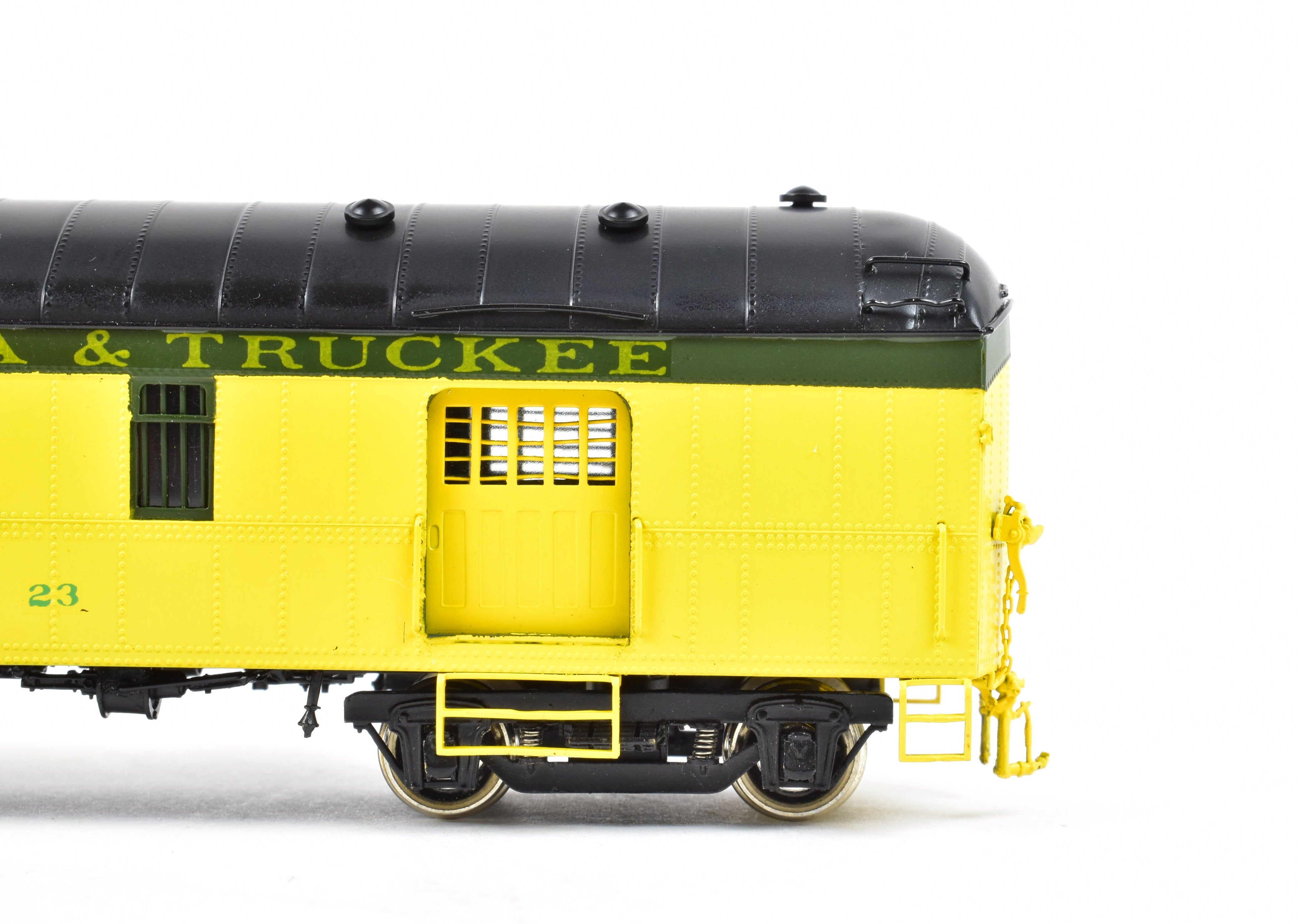 HO Scale Brass Precision Scale Co. Model of Virginia & Truckee 40-Foot RPO/Baggage Car, Class 40-BP-15 FP