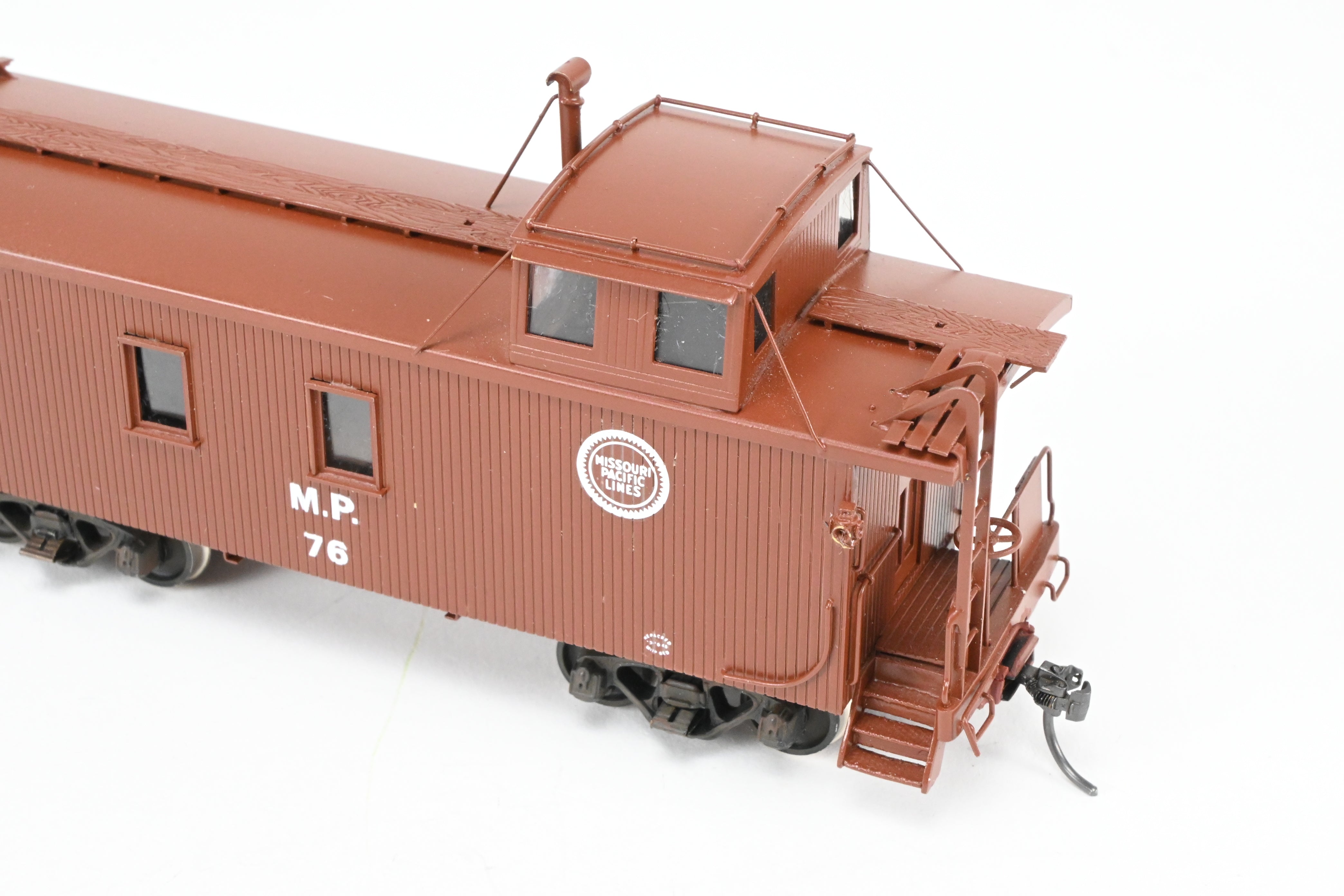 HO Scale Brass Model Missouri Pacific Wood Caboose CP Scratch Built by Joe G. Collias in REBOXX Packaging