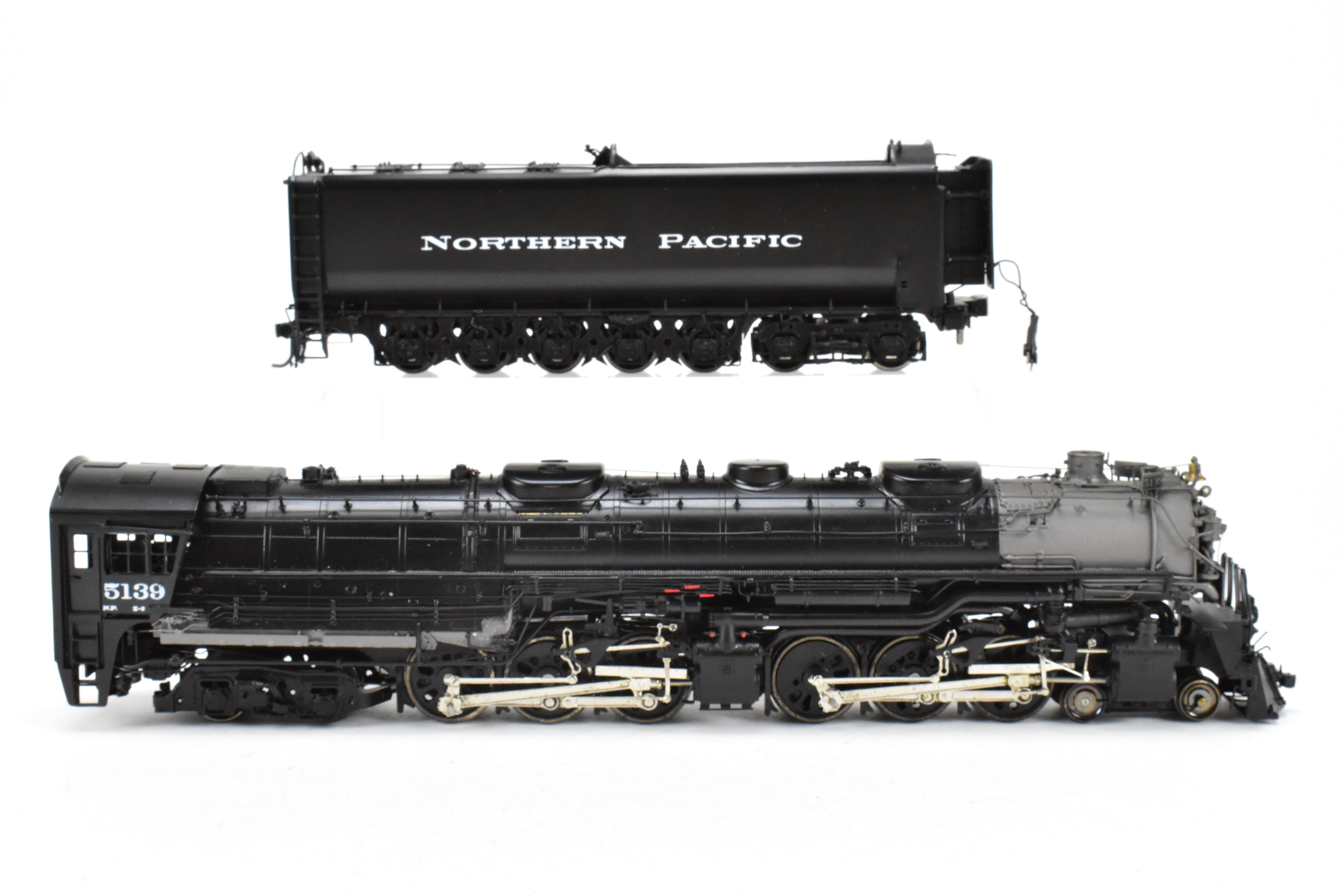 HO Brass OMI - Overland Models NP Z - 8 4 - 6 - 6 - 4 FP #5139 with Minor Issues, As - Is