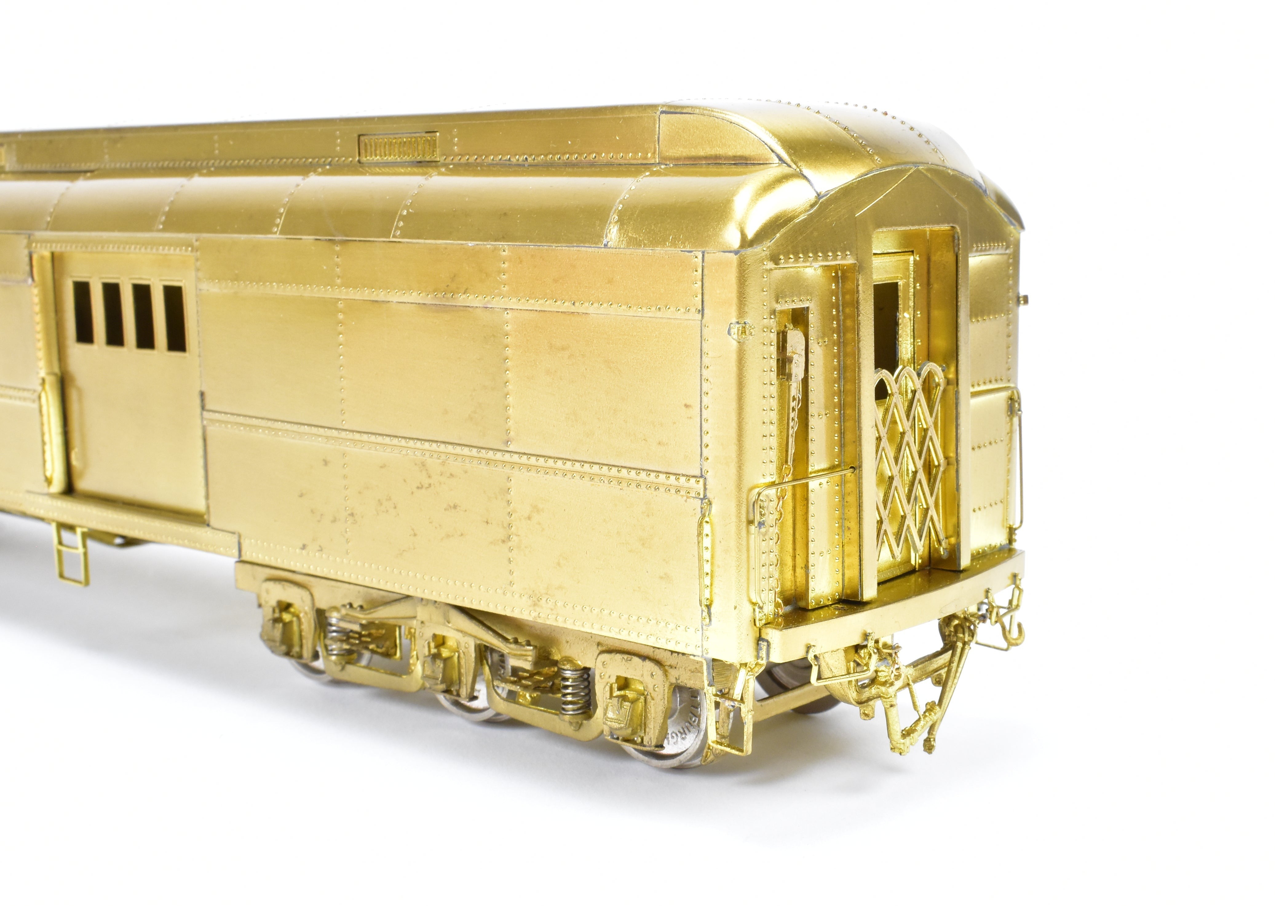 O Scale Brass PSC Precision Scale Co 74'-6 Double-Door HW Baggage Car