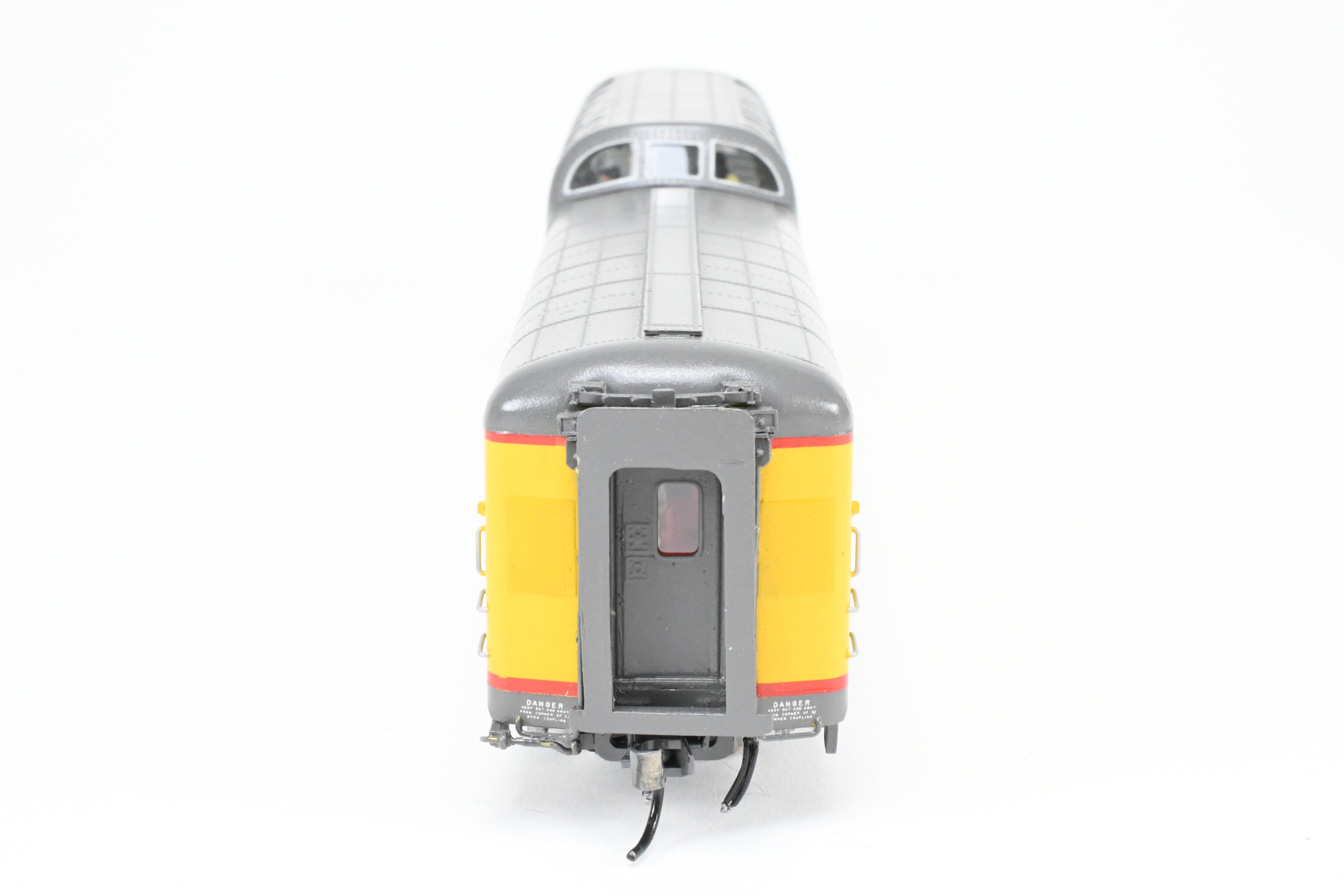 HO Scale Brass Model by Wasatch Model Co. - Union Pacific ACF 1955 9000 Series Dome Lounge Observation Car Modified for Mid - Train Service, Specifically Model C/P #9004