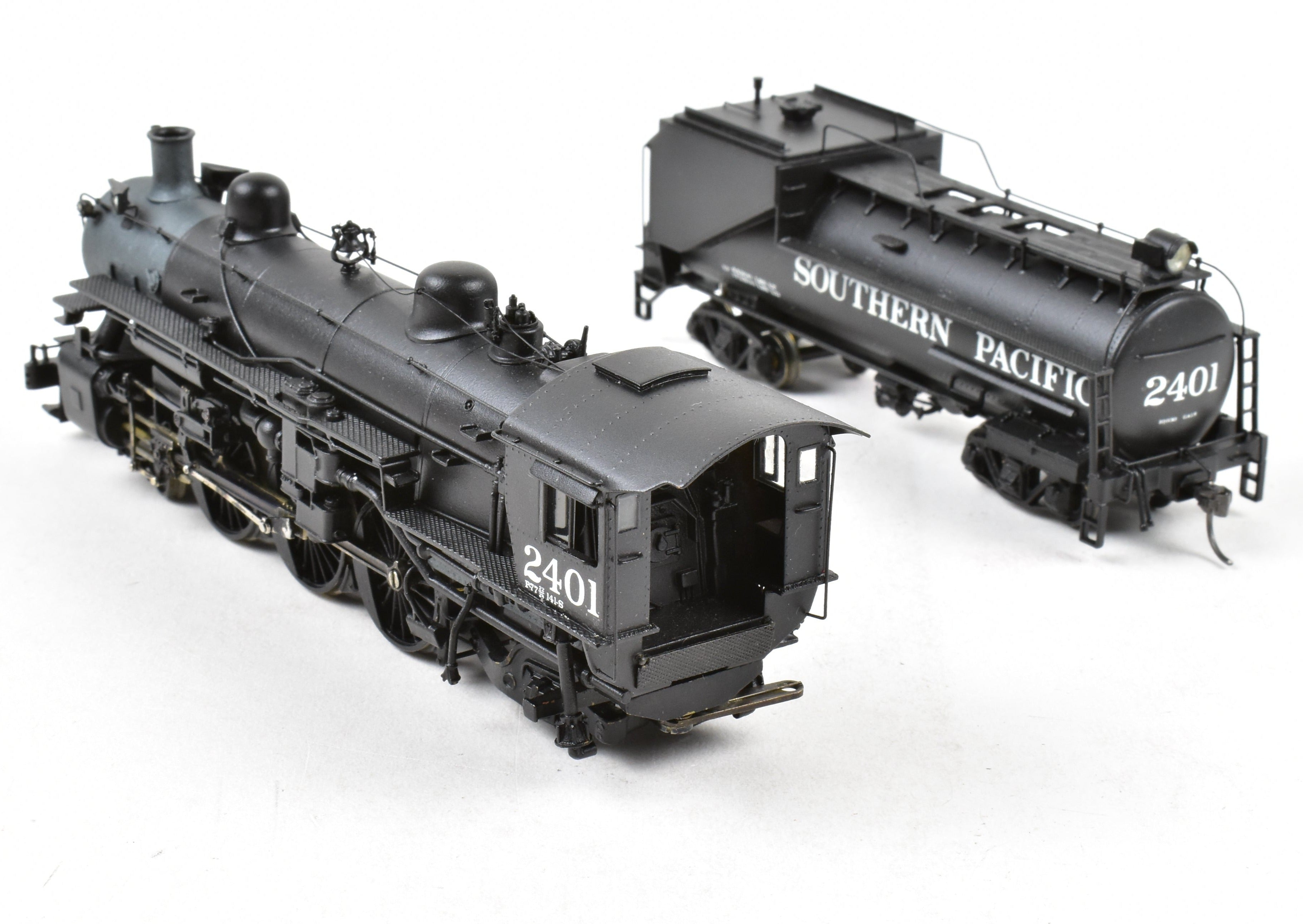 HO Scale Brass Model Train - Westside Model Co. Southern Pacific Class P - 4 4 - 6 - 2 Pacific Locomotive with Custom Painting