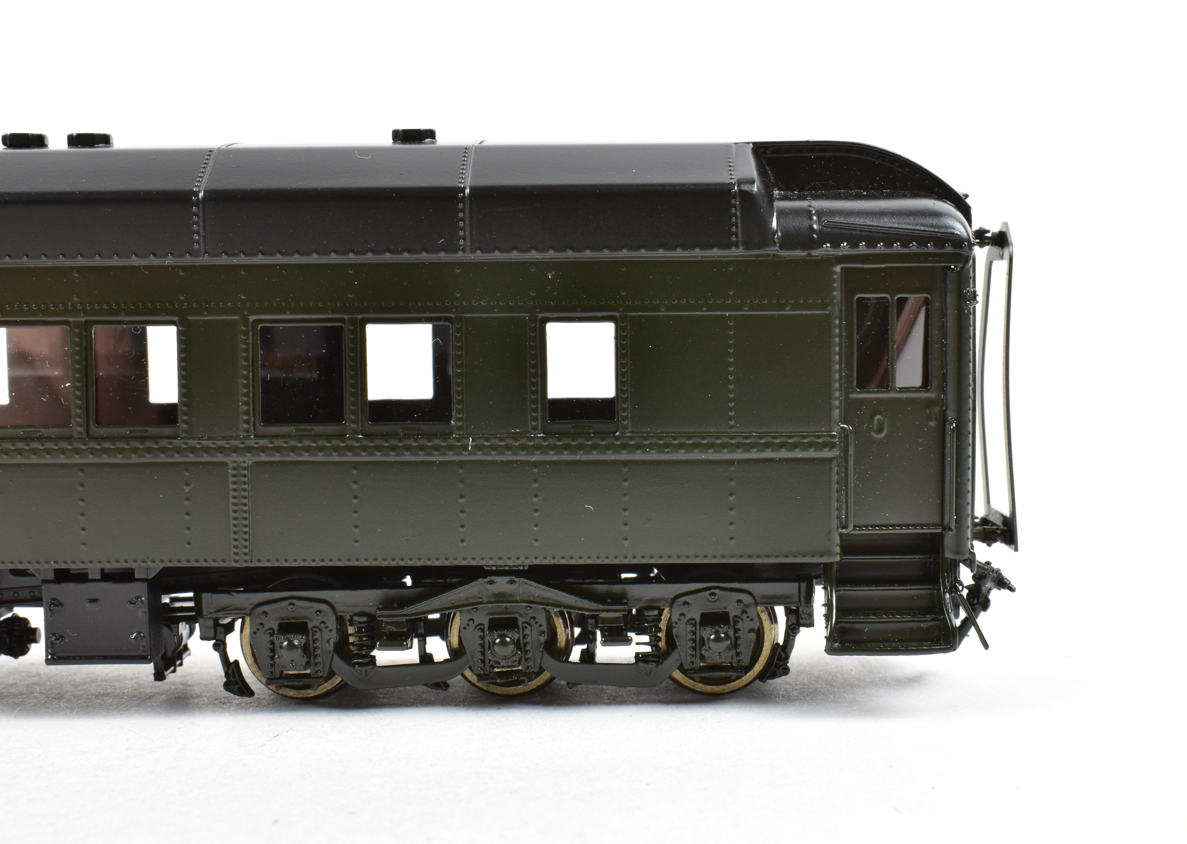 HO Brass Precision Scale Co. Pullman Virginia City Observation Car by Lucius Beebe