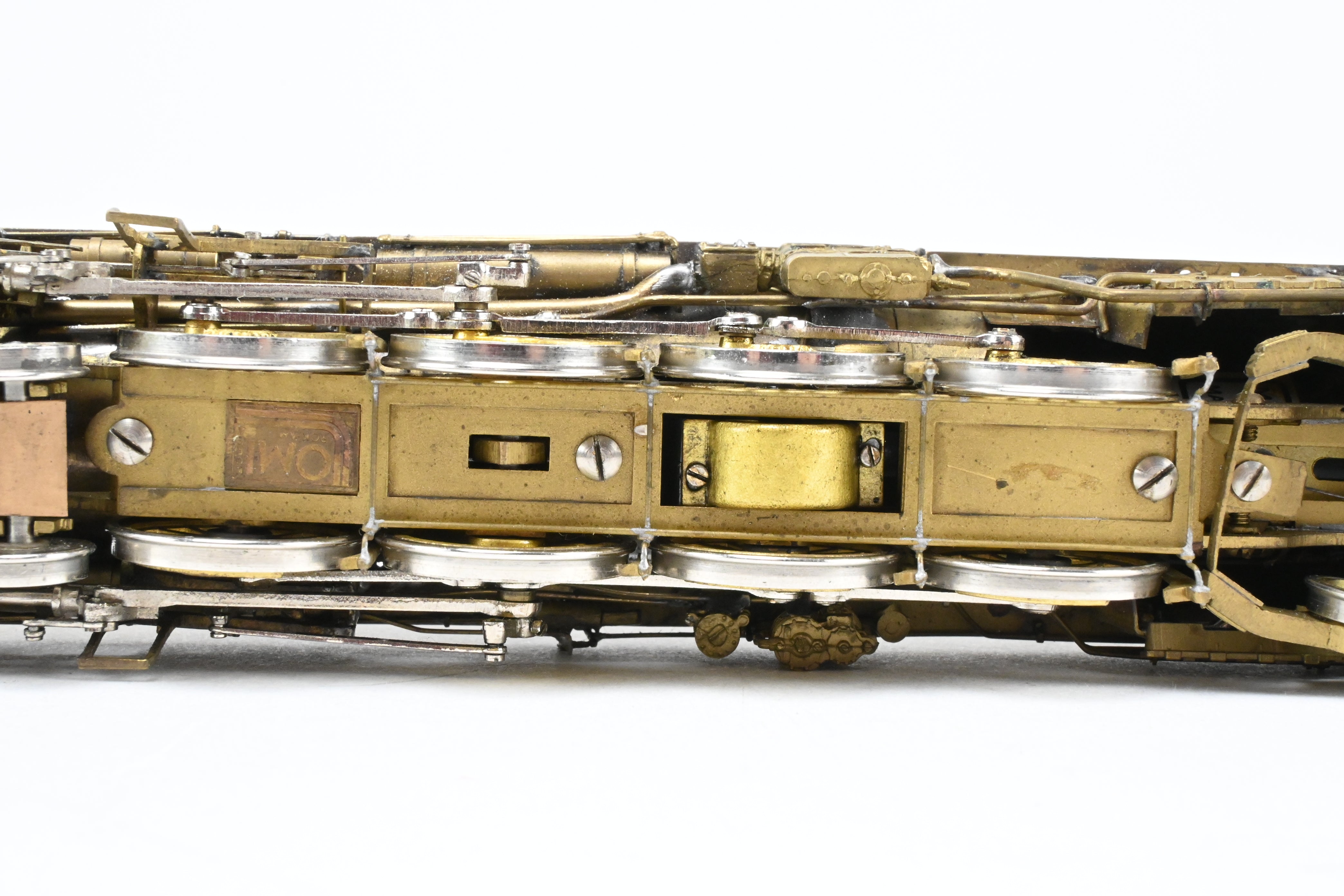 HO Scale Brass Model Train - Overland Models CB&Q - Burlington Route B-1A 4-8-2 Custom Modified by Joe G. Collias