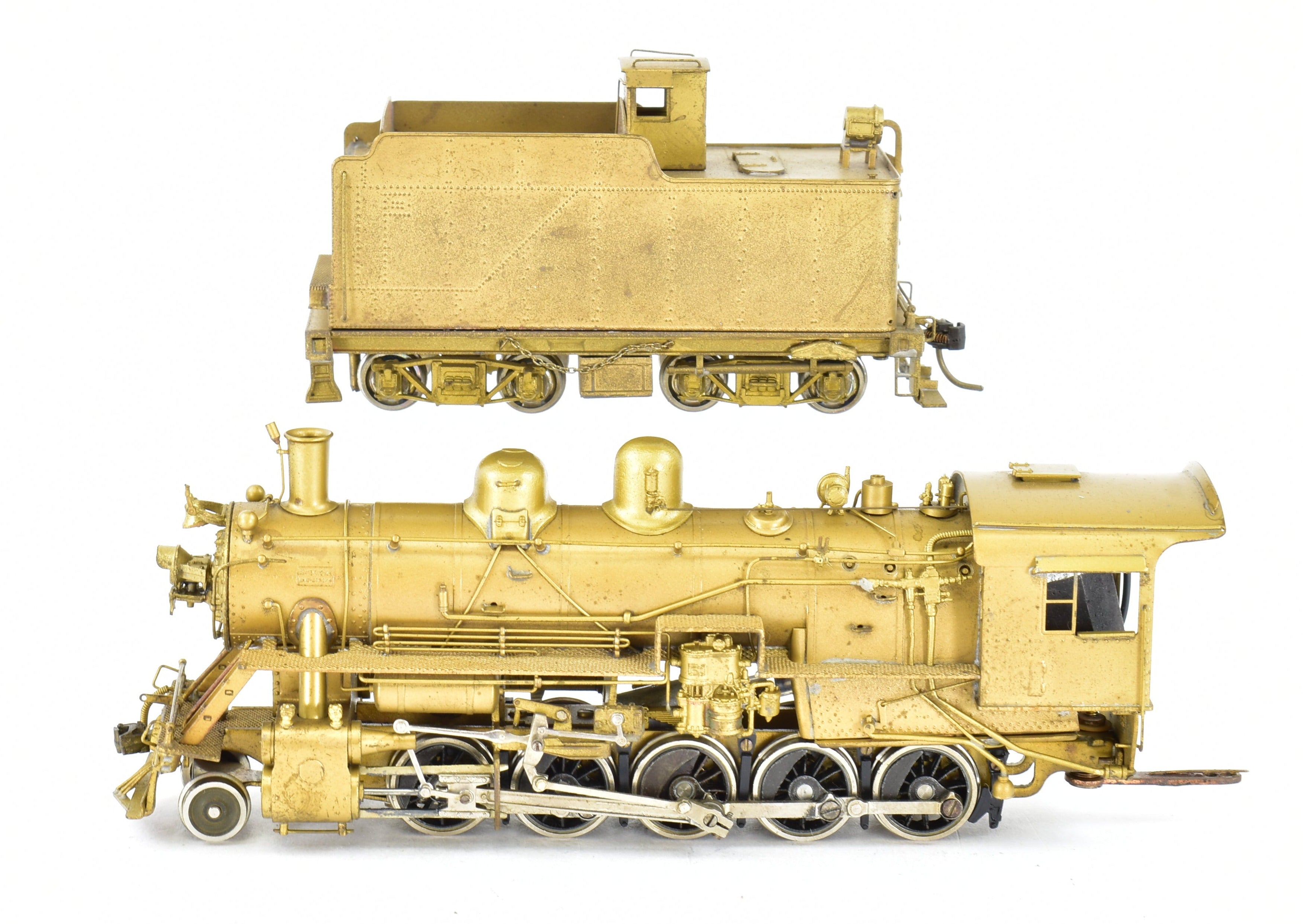 High - Quality HO Scale Brass PFM - United SLSF Frisco 2 - 10 - 0 Decapod Model Train