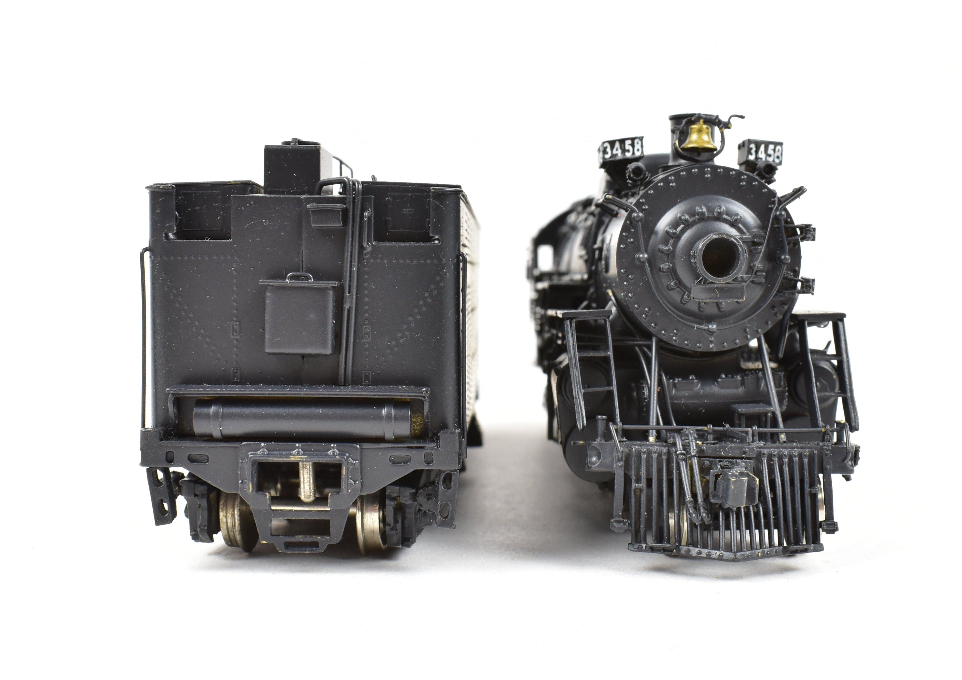 HO Brass Key Imports ATSF Santa Fe 3450 Class 4-6-4 Modernized Custom Painted Locomotive No. 3458