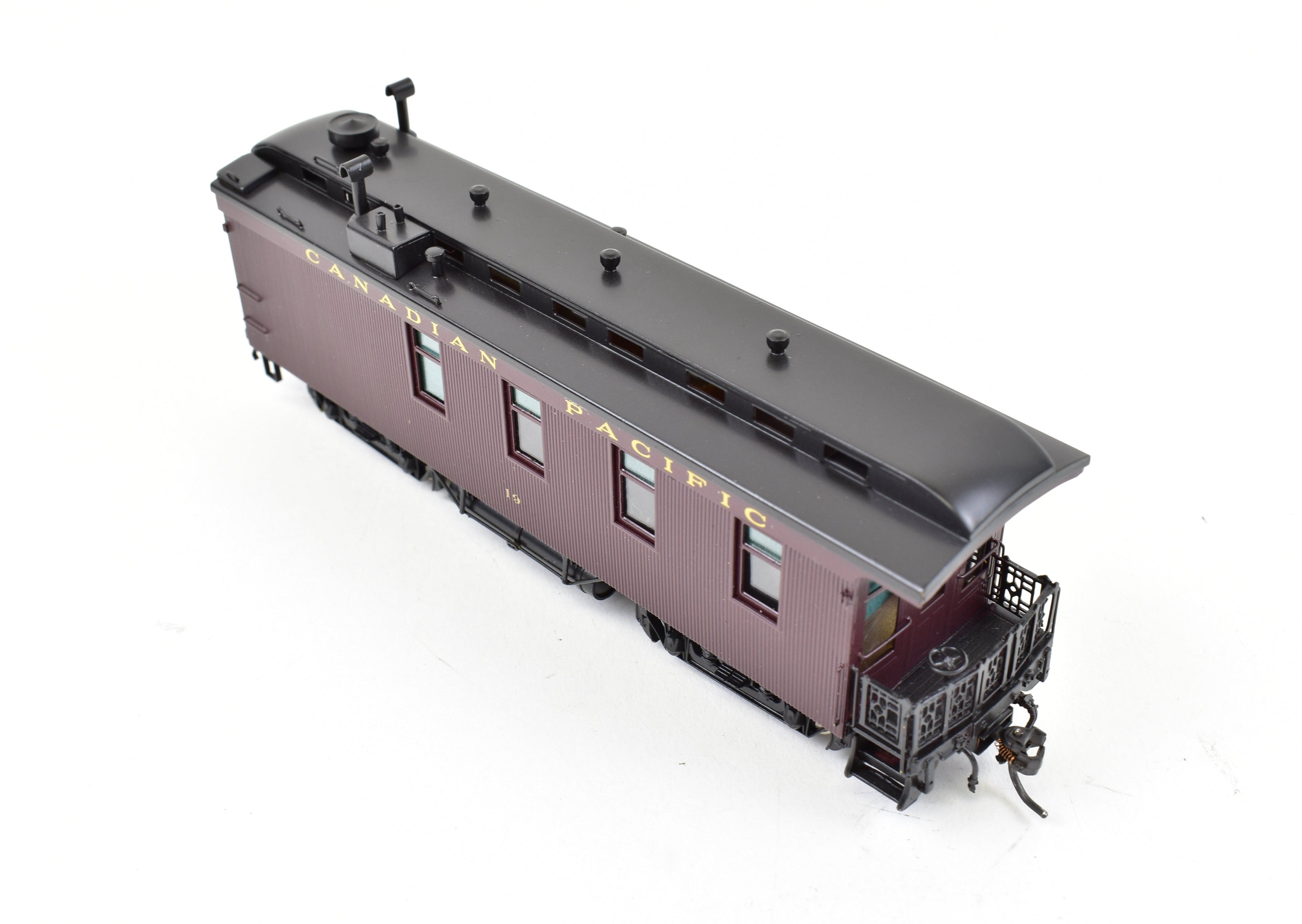 HO Scale Brass Van Hobbies Pro - Painted 35 Ft. Canadian Pacific Railway Business Car