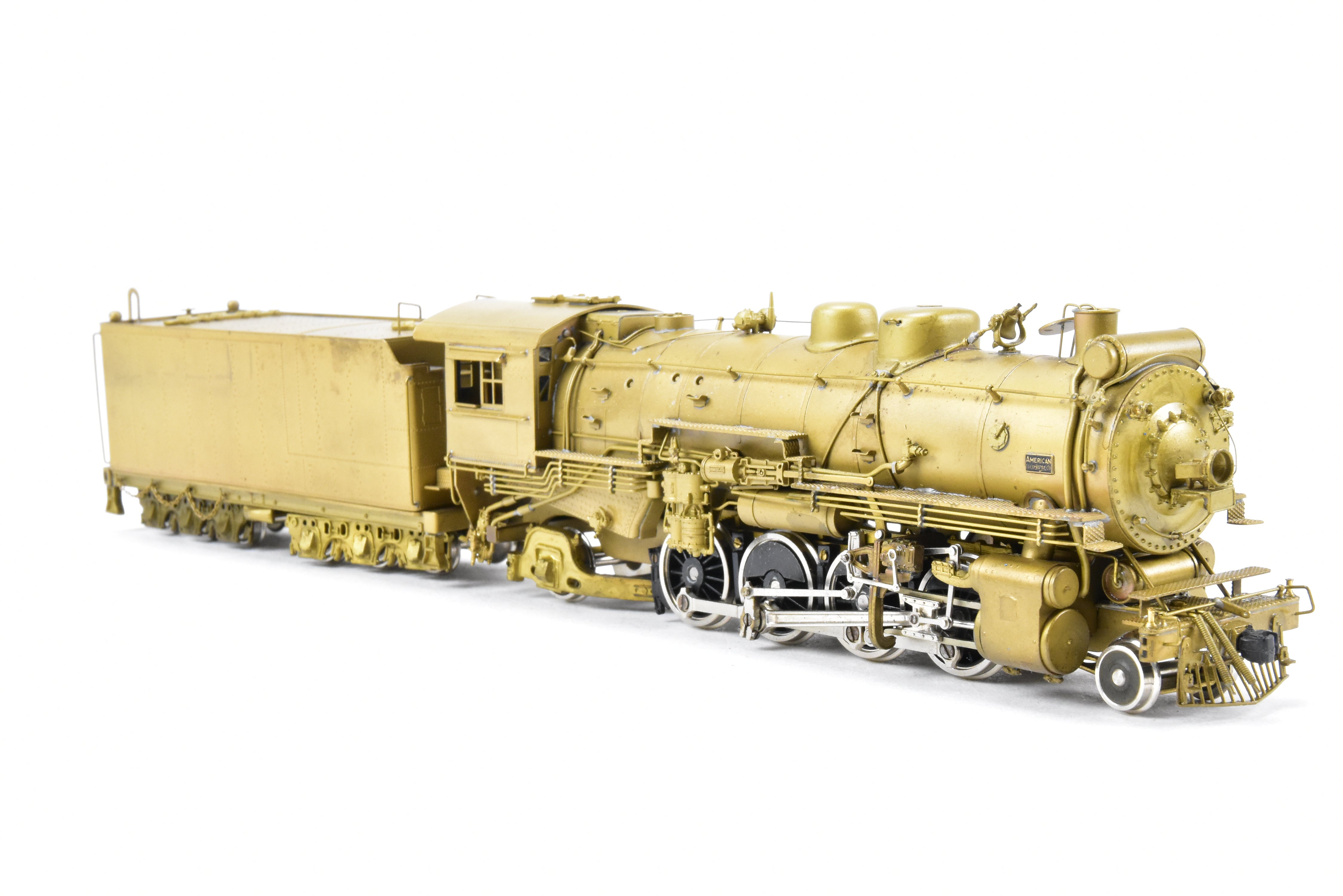 HO Scale Brass PFM United Western Pacific MK - 60 2 - 8 - 2 Mikado Locomotive Model