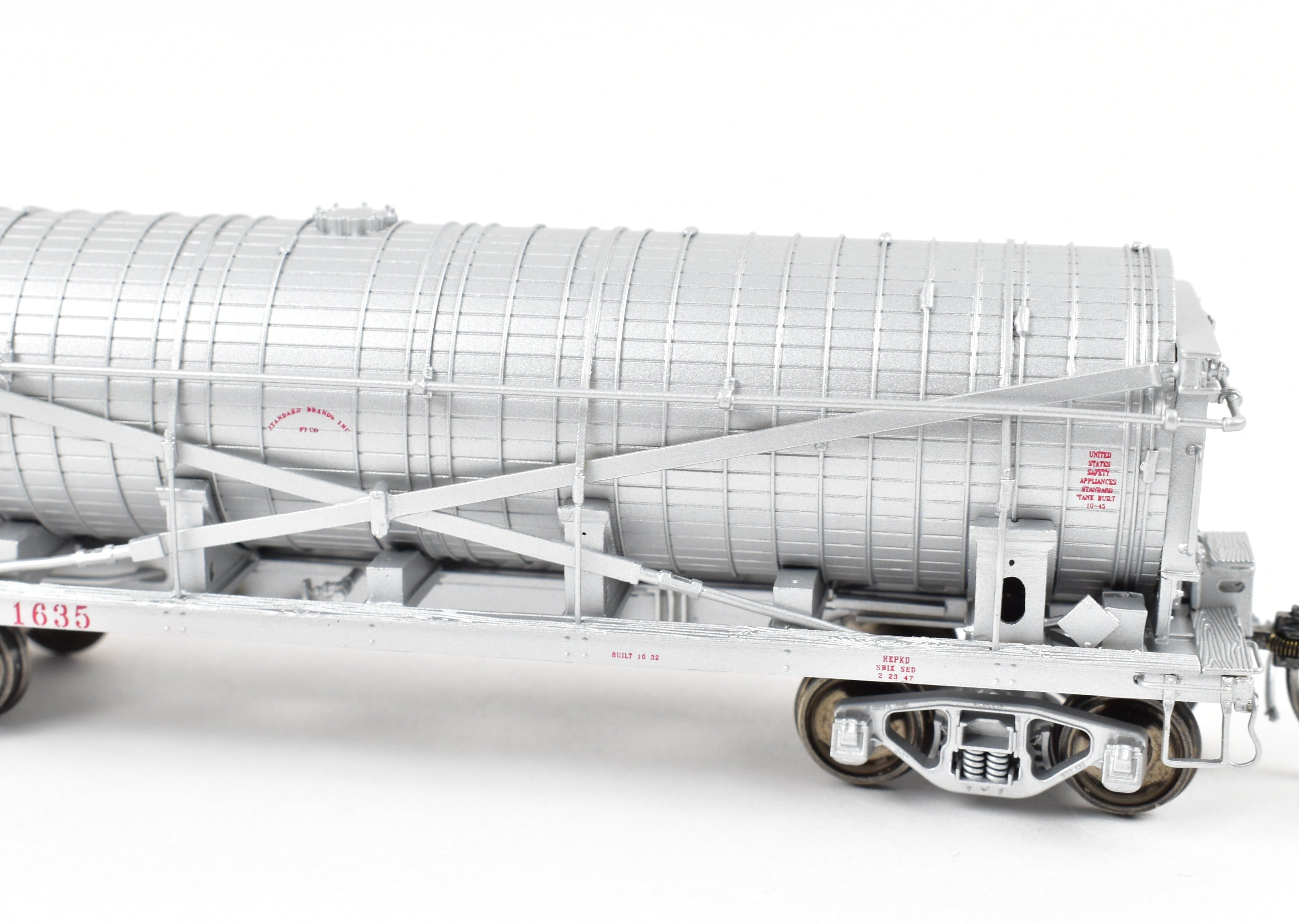 2024 HO New Brass North Bank Line SBIX 1635 Standard Brand Vinegar Model Car