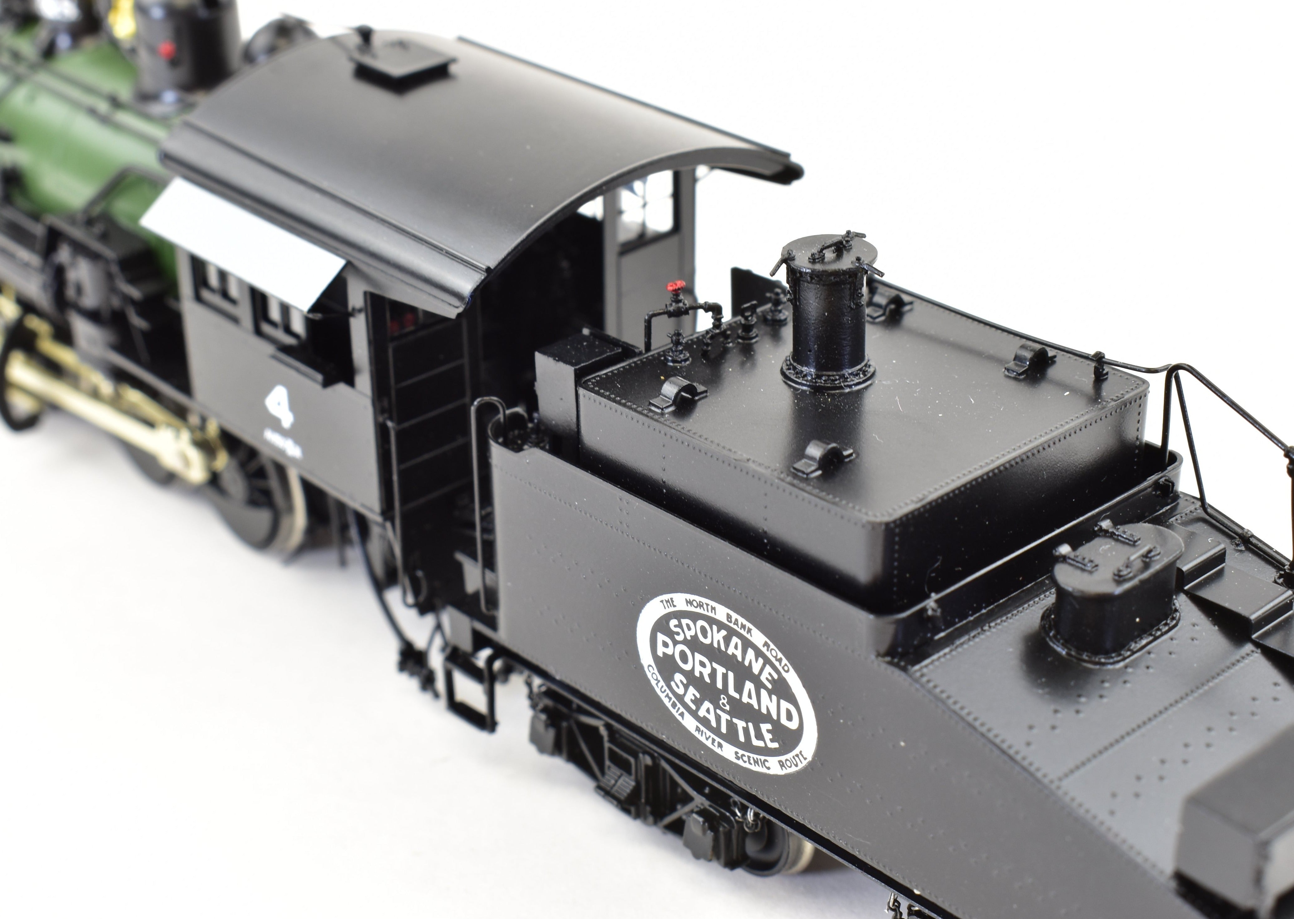 HO Brass Model by W&R Enterprises: Spokane, Portland & Seattle Railway A-1 0-6-0 #4 FP