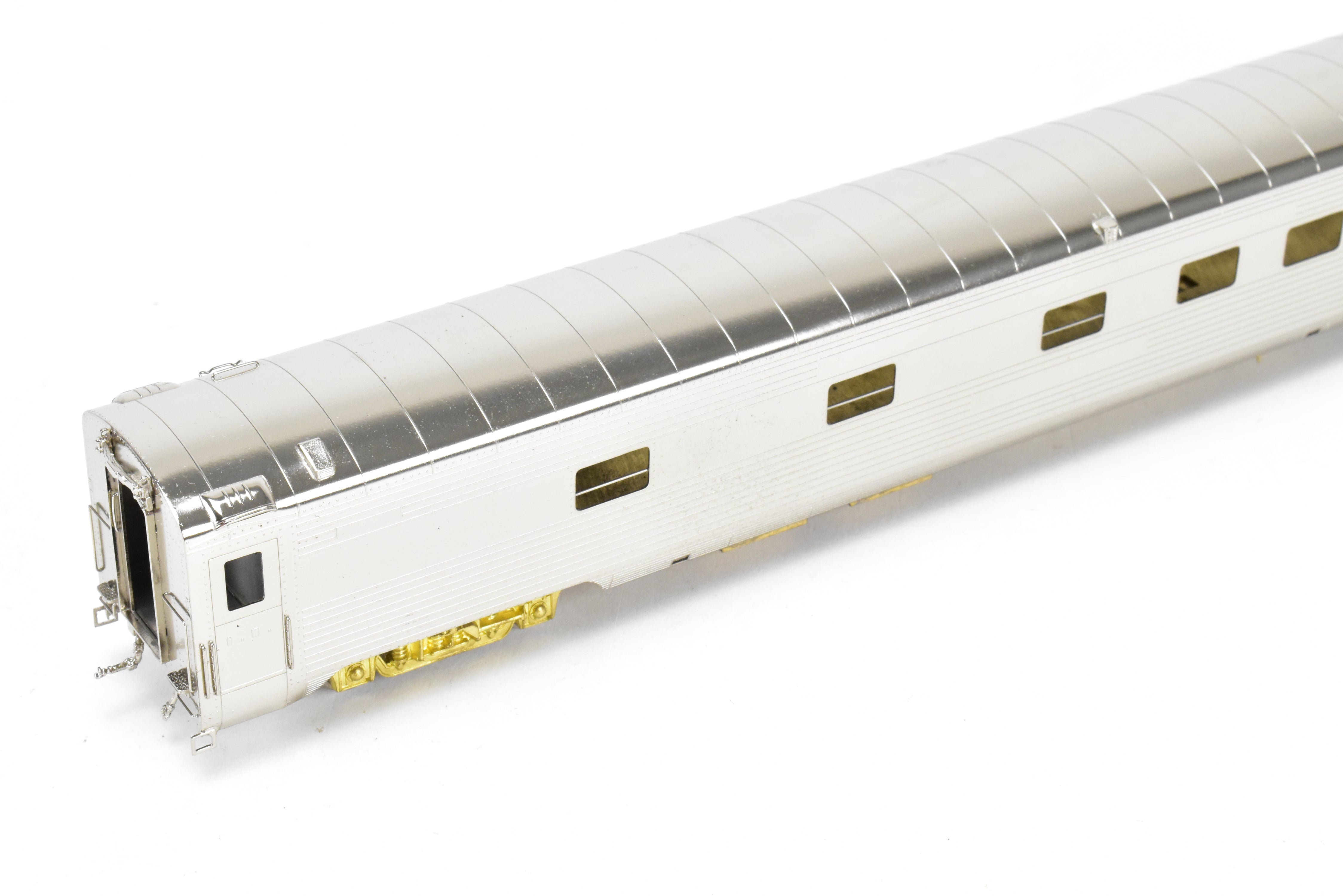 HO Scale Brass Model Train - Cascade Models AT&SF Santa Fe ACF Palm Series 11 Bedroom Sleeper Car with Skirts for Model Railroad Enthusiasts