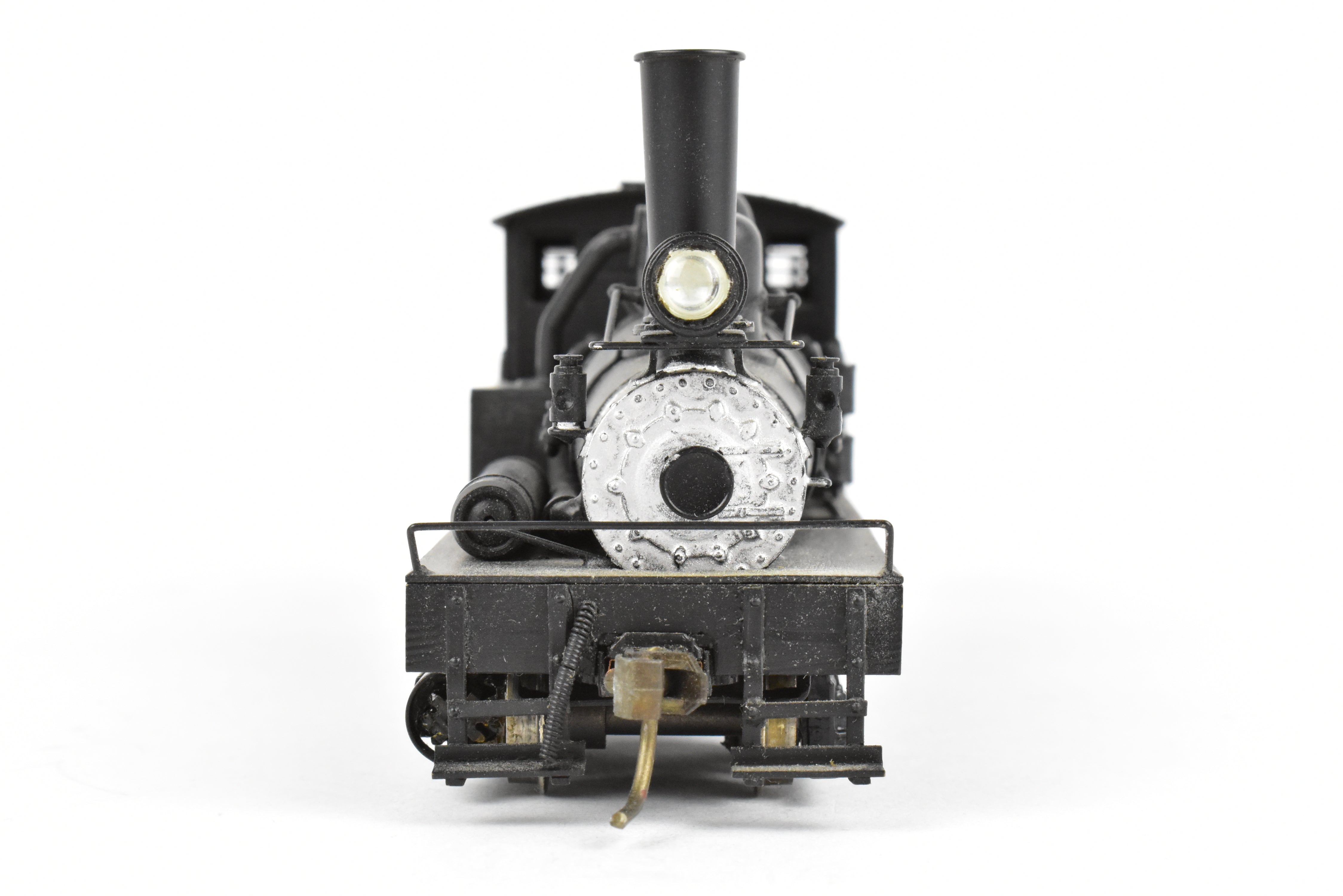 High - Quality HO Scale Brass PFM - United 2 - Truck Class B Shay Geared Locomotive for Model Railroads, CP Version Without Lettering