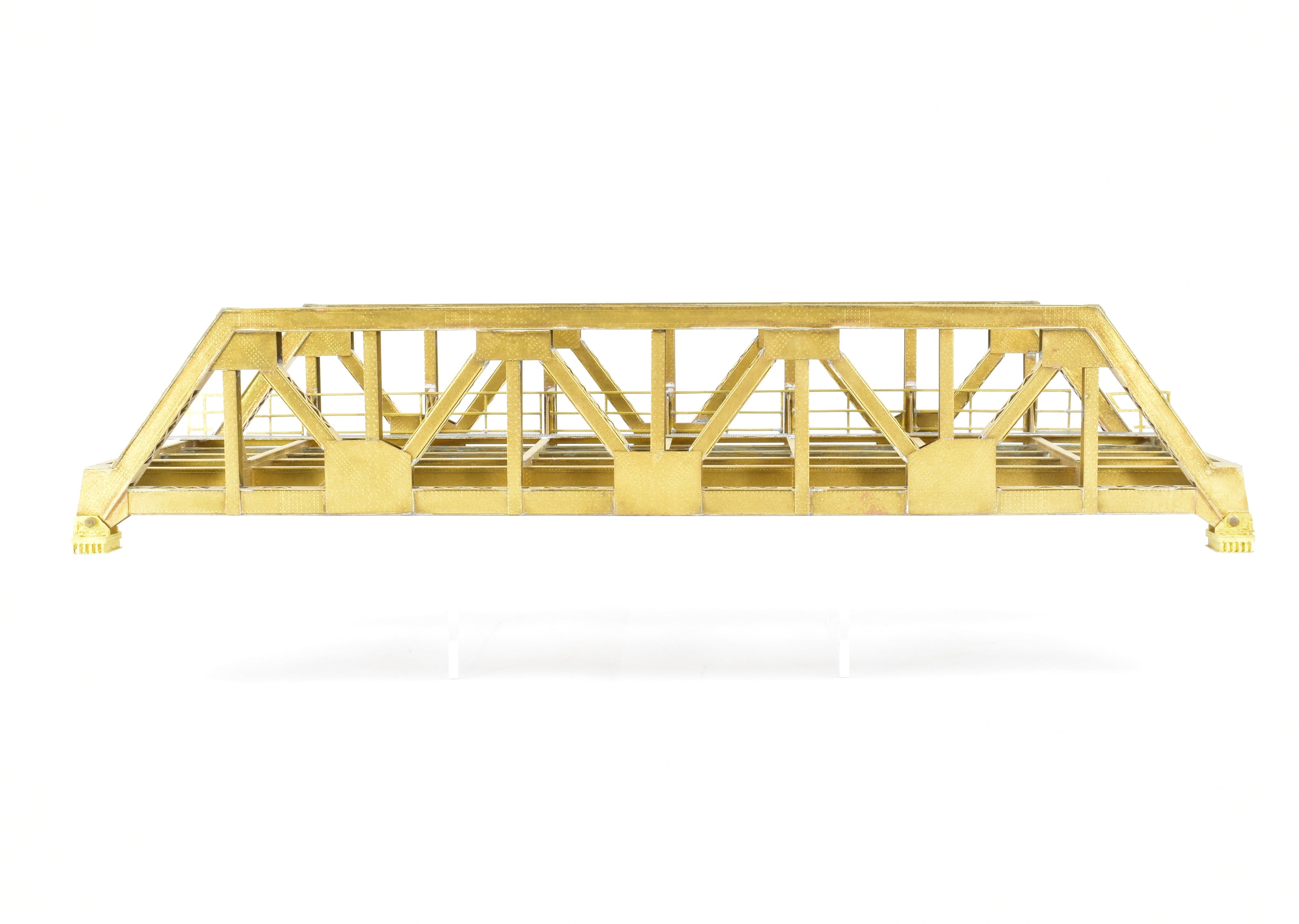 HO Brass OMI Pony Truss Thru 93' 2-Track Bridge by Overland Models