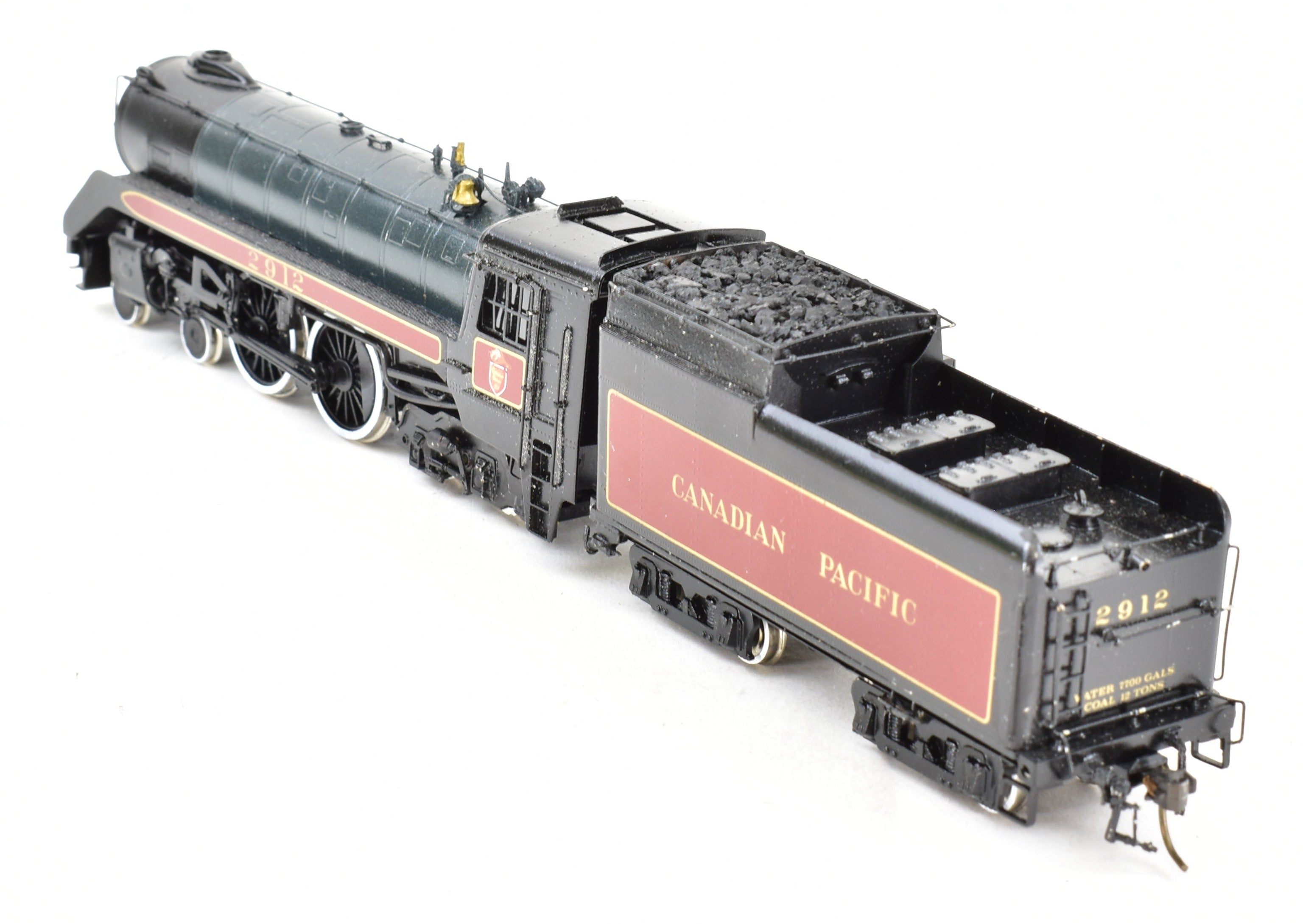 HO Scale Brass PFM - Van Hobbies CPR - Canadian Pacific Railway 4-4-4 Class F-1a Jubilee Model Locomotive with Custom Painted Finish