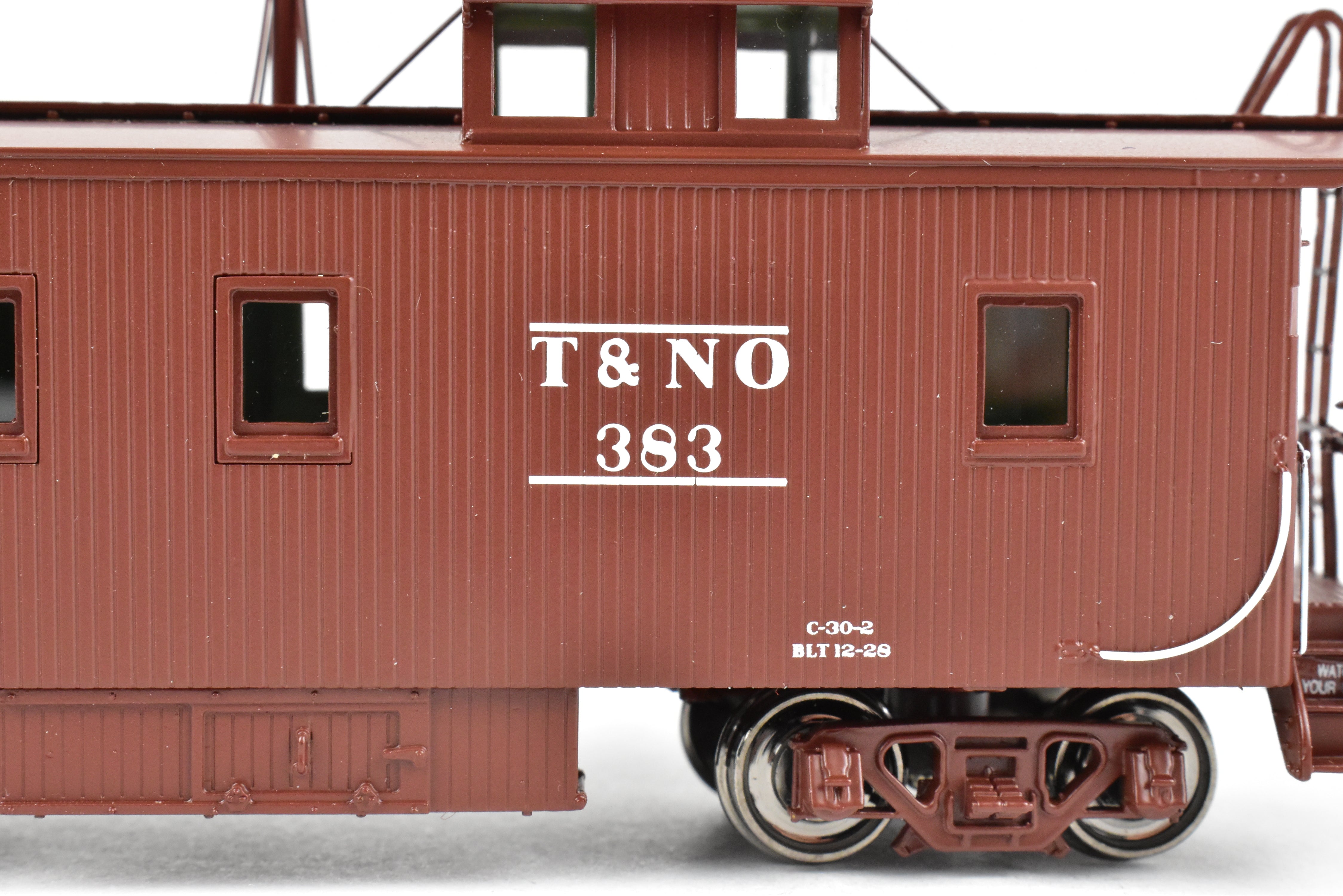 HO Scale Brass CIL Challenger Imports T&NO C-30-2 Wood Side Caboose #383