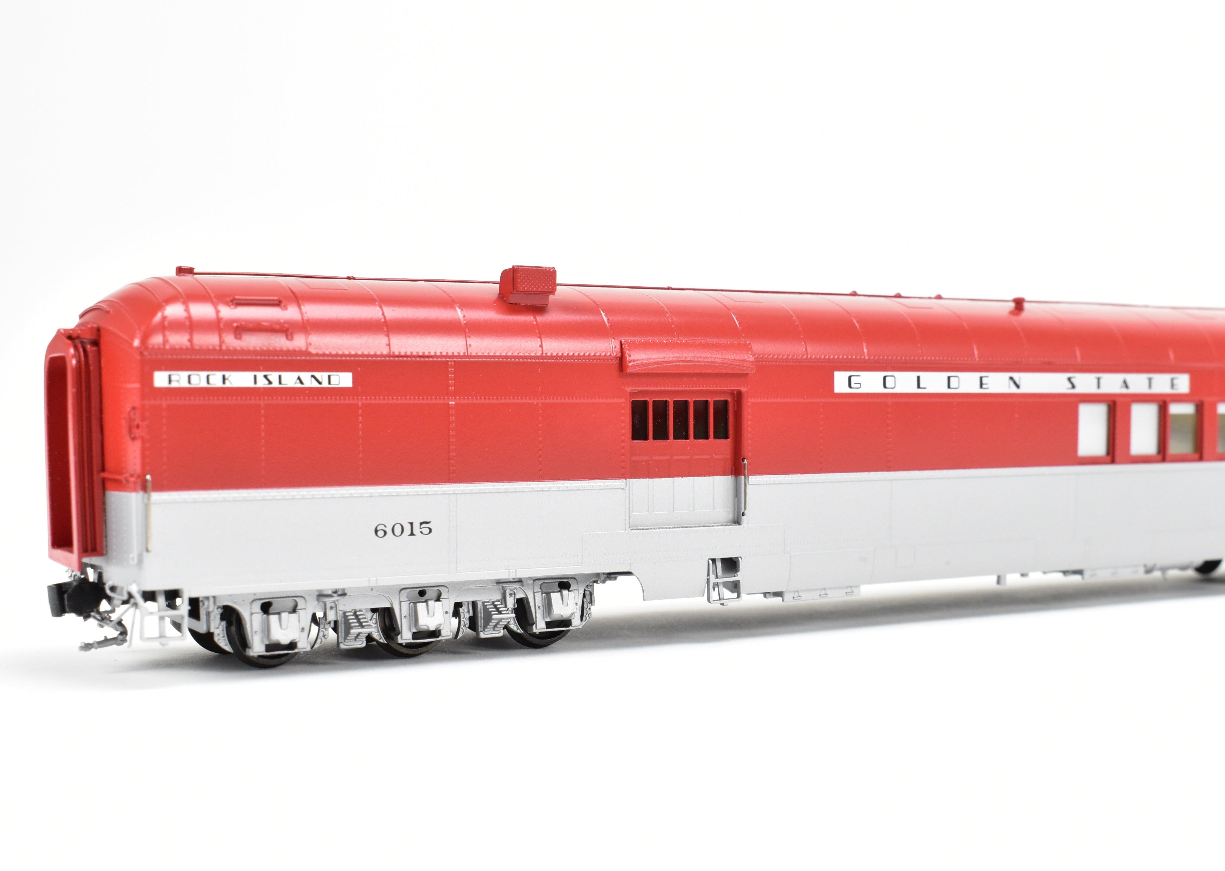 HO Scale Brass Challenger Imports CRI&P/SP 10-Car Passenger Train Set Factory Painted - Incomplete, Rock Island and Southern Pacific Golden State Edition