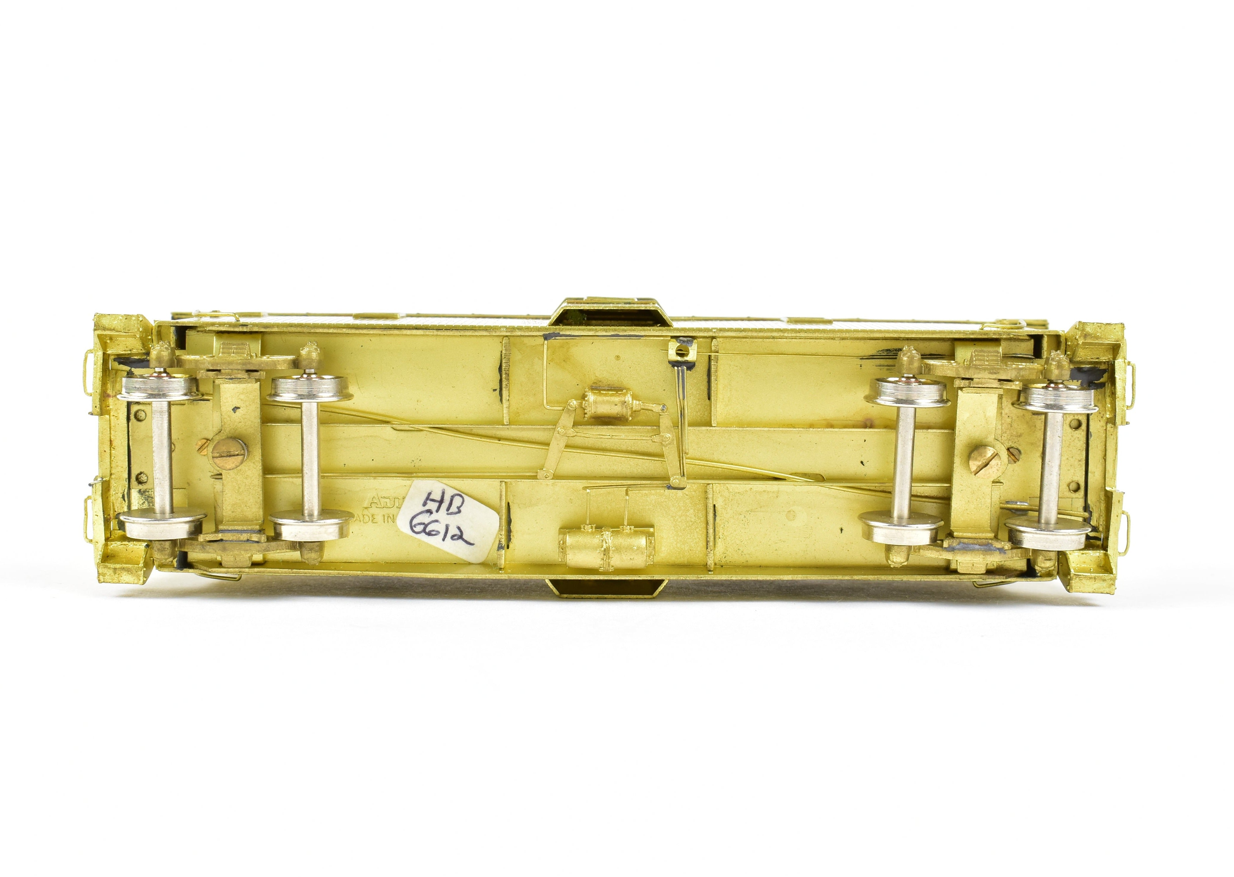 HO Scale Brass Northern Pacific Wood Bay Window Caboose Model #10506 - 10594 by Overland Models, Inc. (OMI)