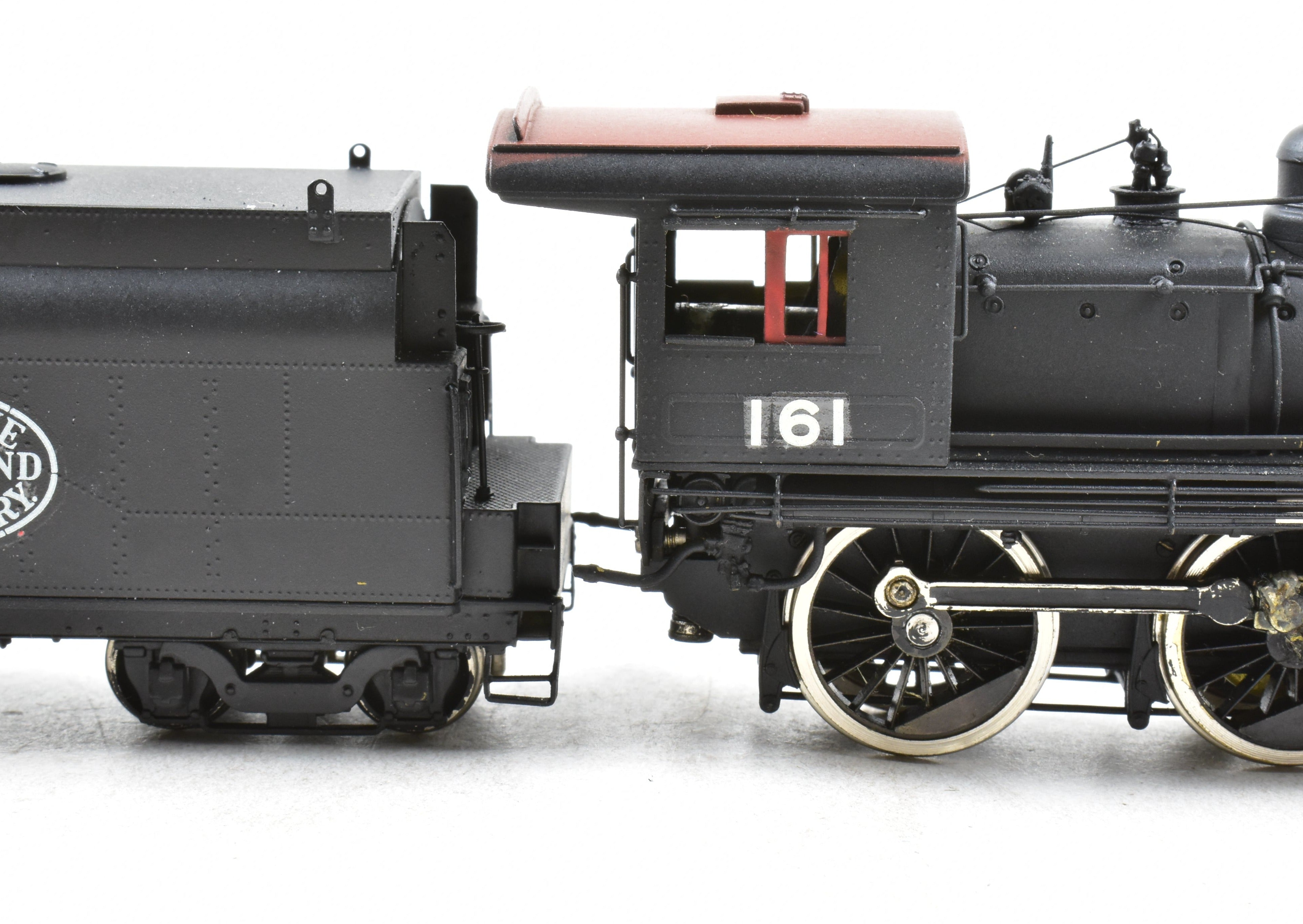 HO Scale Brass Model Train by Overland Models Inc. - Great Northern 4-6-0 E-15 Custom Painted for Spokane Portland & Seattle