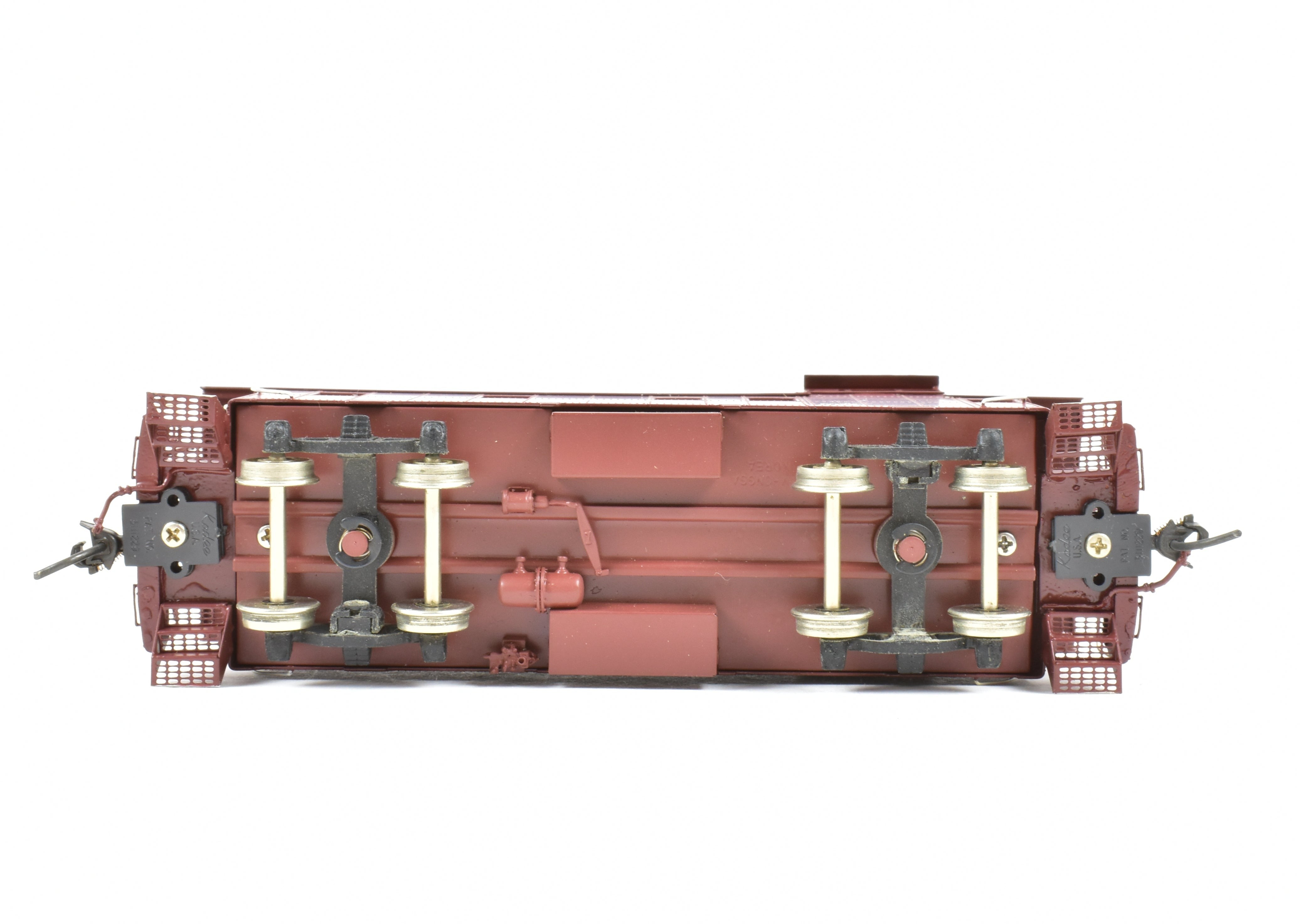 HO Brass Oriental Limited ATSF Santa Fe Custom Painted Peaked Roof Caboose