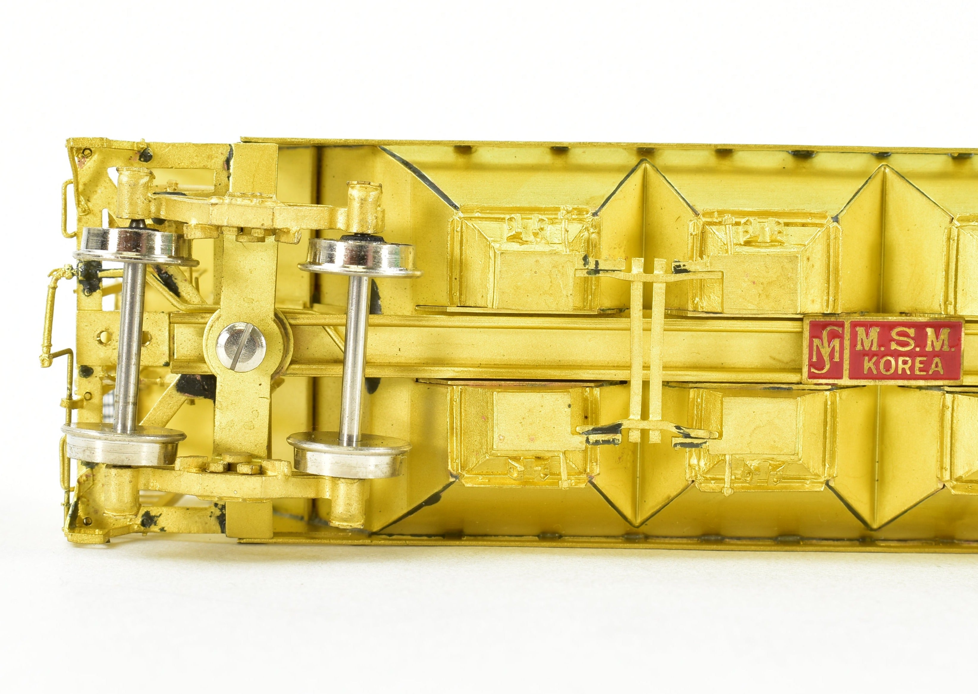 HO Scale Brass OMI - Overland Models, Inc. Canadian National Railway (CNR) Slab Side Covered Hopper Model Train Car