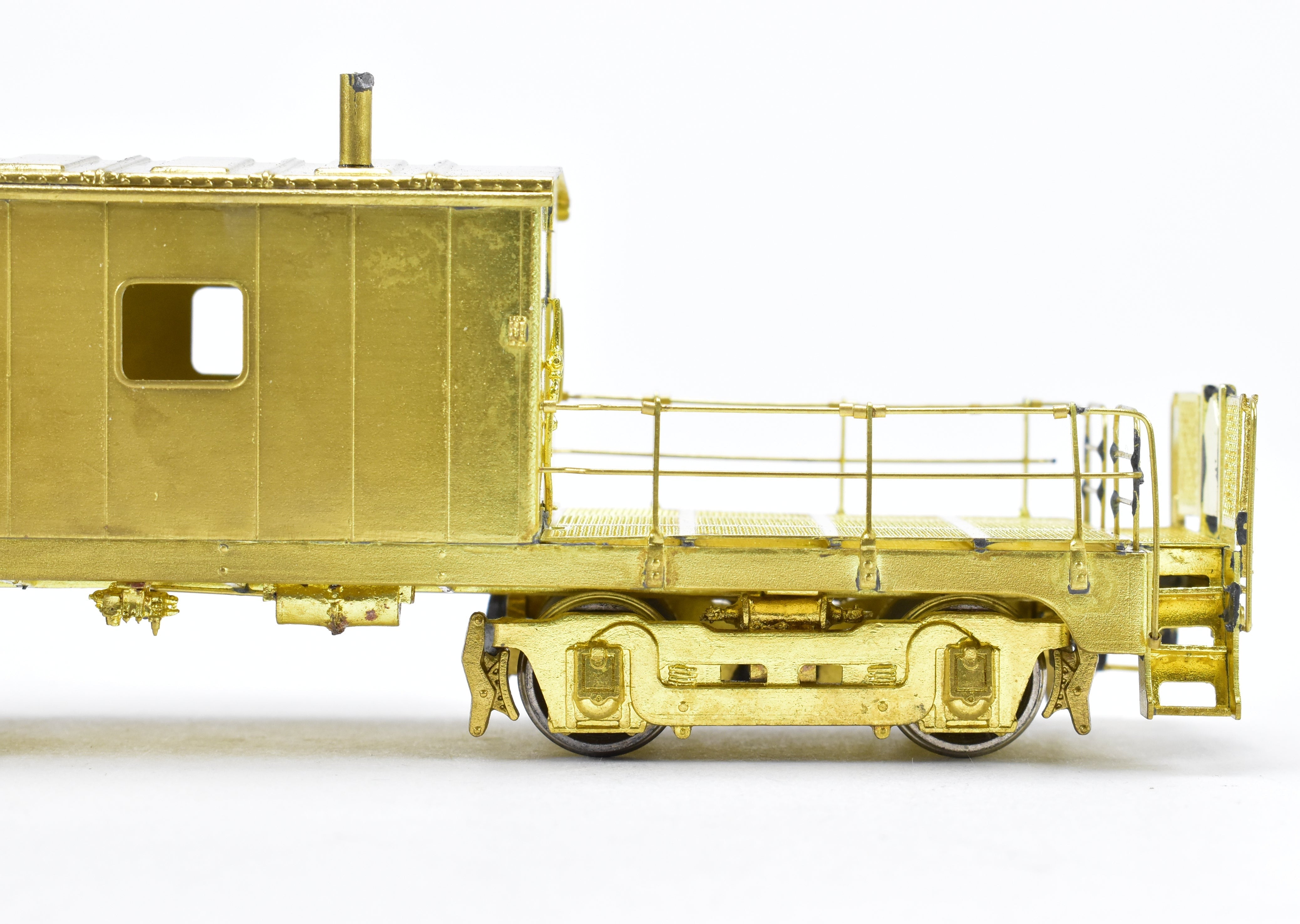 HO Brass Great Northern Transfer Caboose X177-X180 by OMI Overland Models