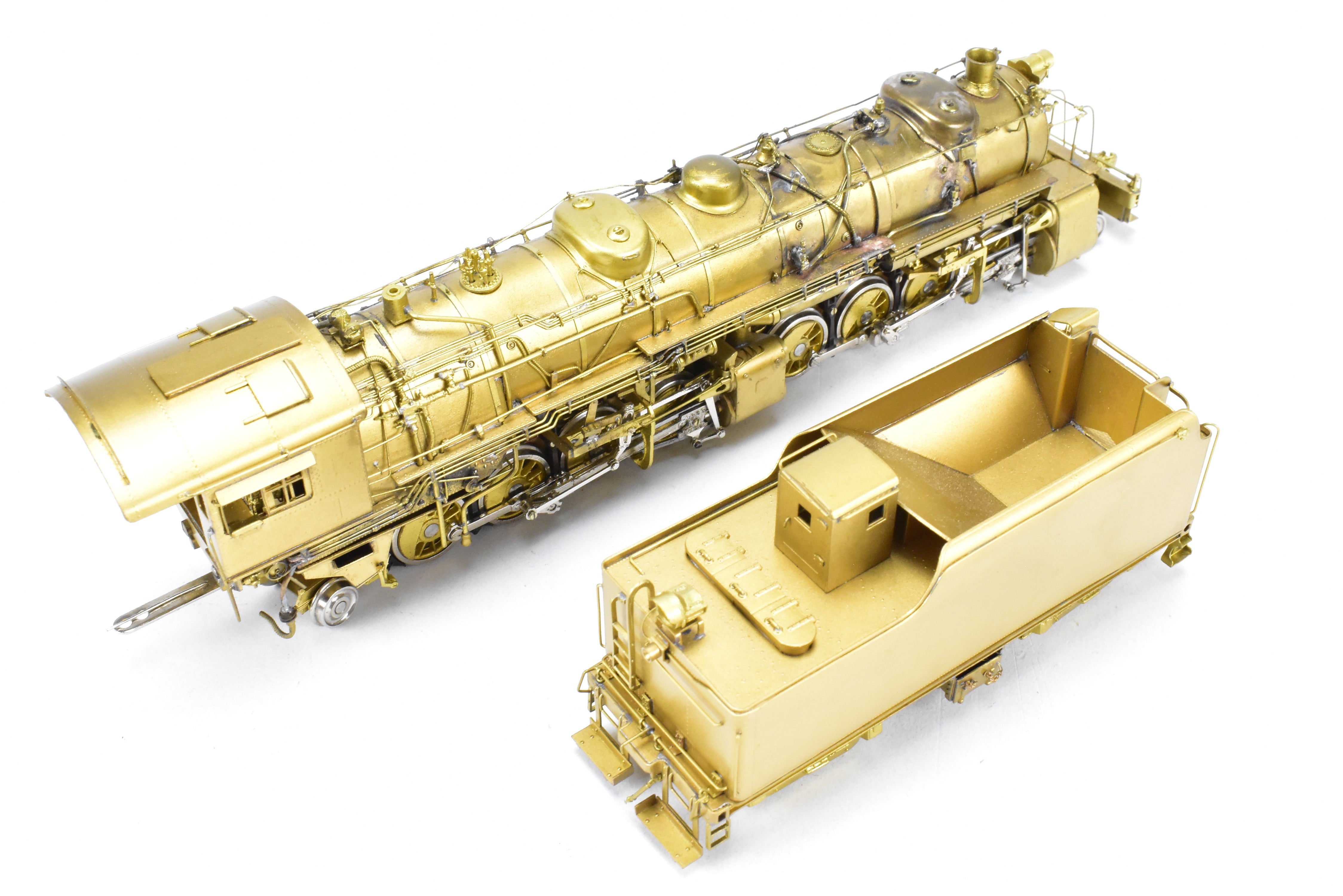 HO Scale Brass Hallmark Models Collectible Missouri Pacific 2-8-8-2 4000 Series Mallet Locomotive Custom Modified to 1936 Appearance by Joe G. Collias - One-of-a-Kind Model