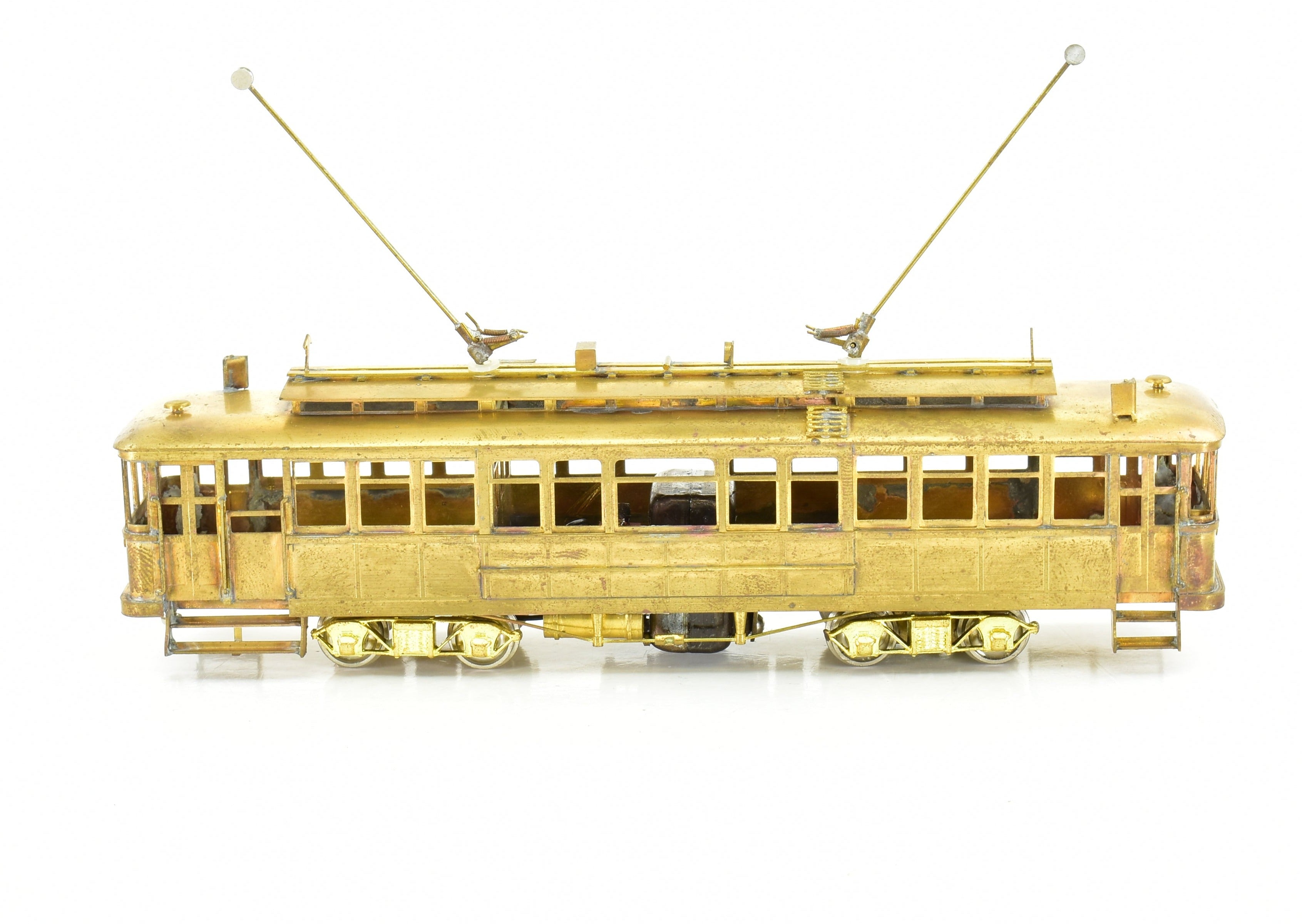 1970 HO Scale Brass Los Angeles Railway Type B-1 Streetcar by S. Soho & Co (AS-IS)
