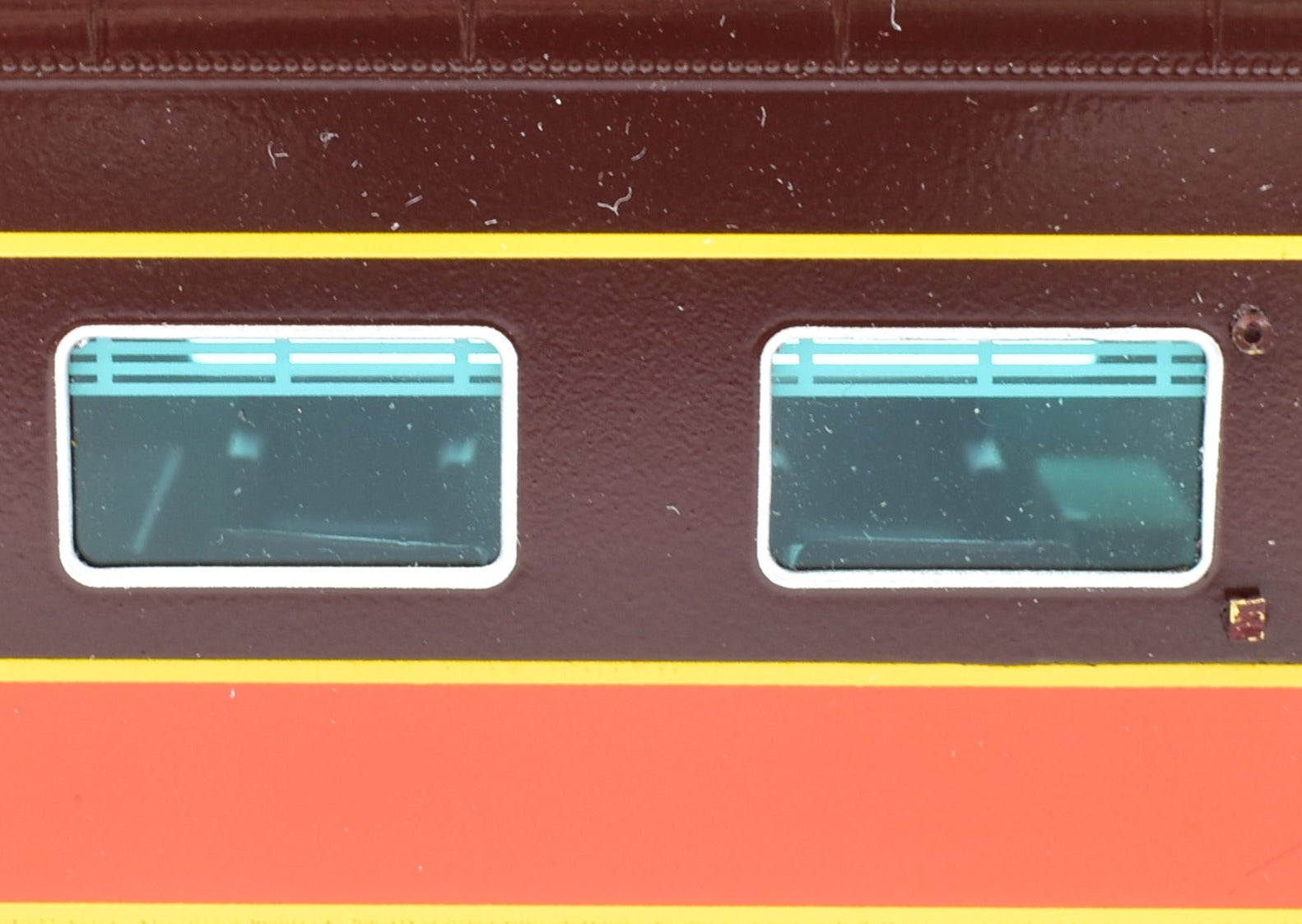 Illinois Central #1 HO Scale Brass Business Car, Factory Painted by Railway Classics