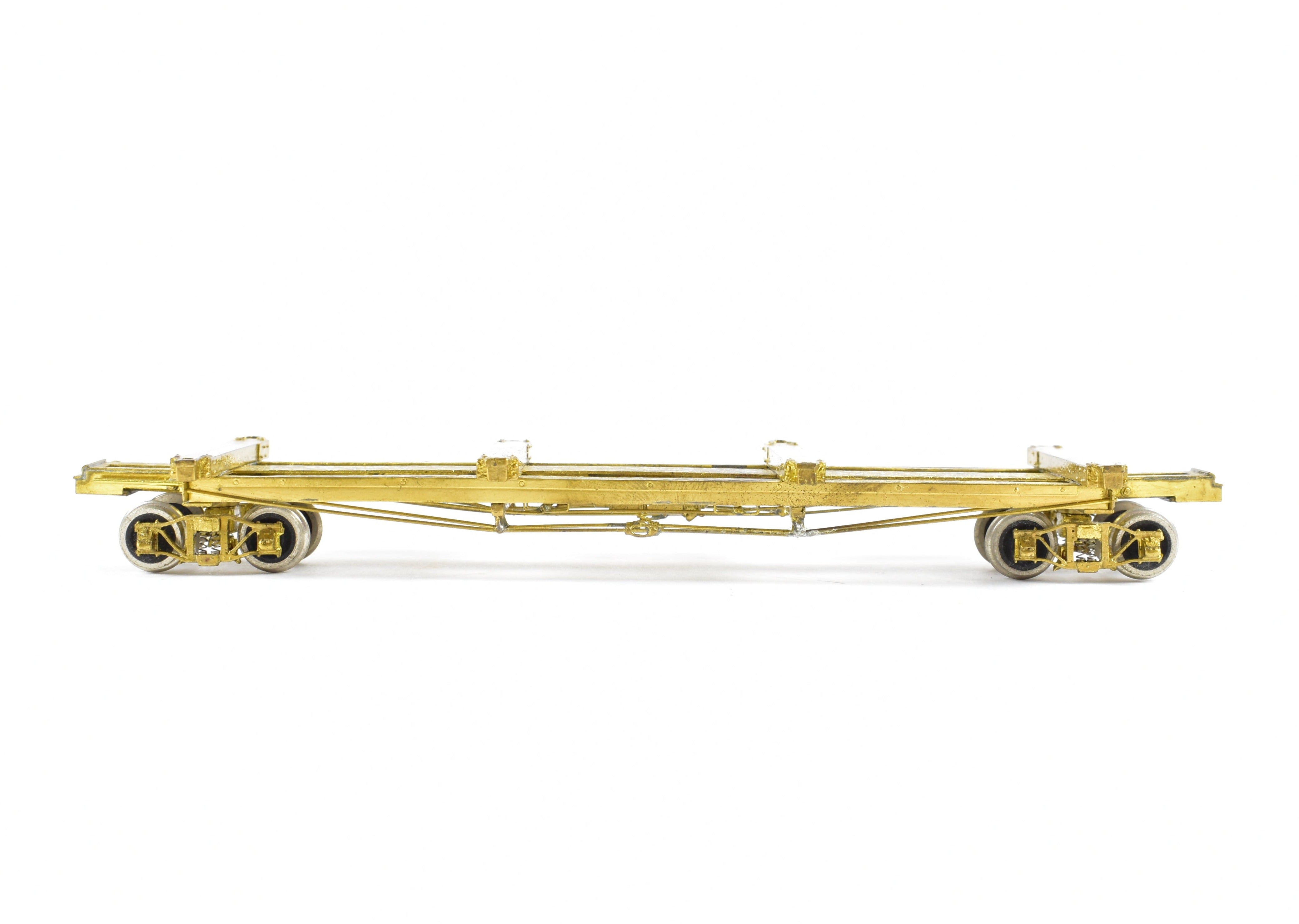 HOn3 Brass Oriental Limited Narrow Gauge Log Car with Spare Parts