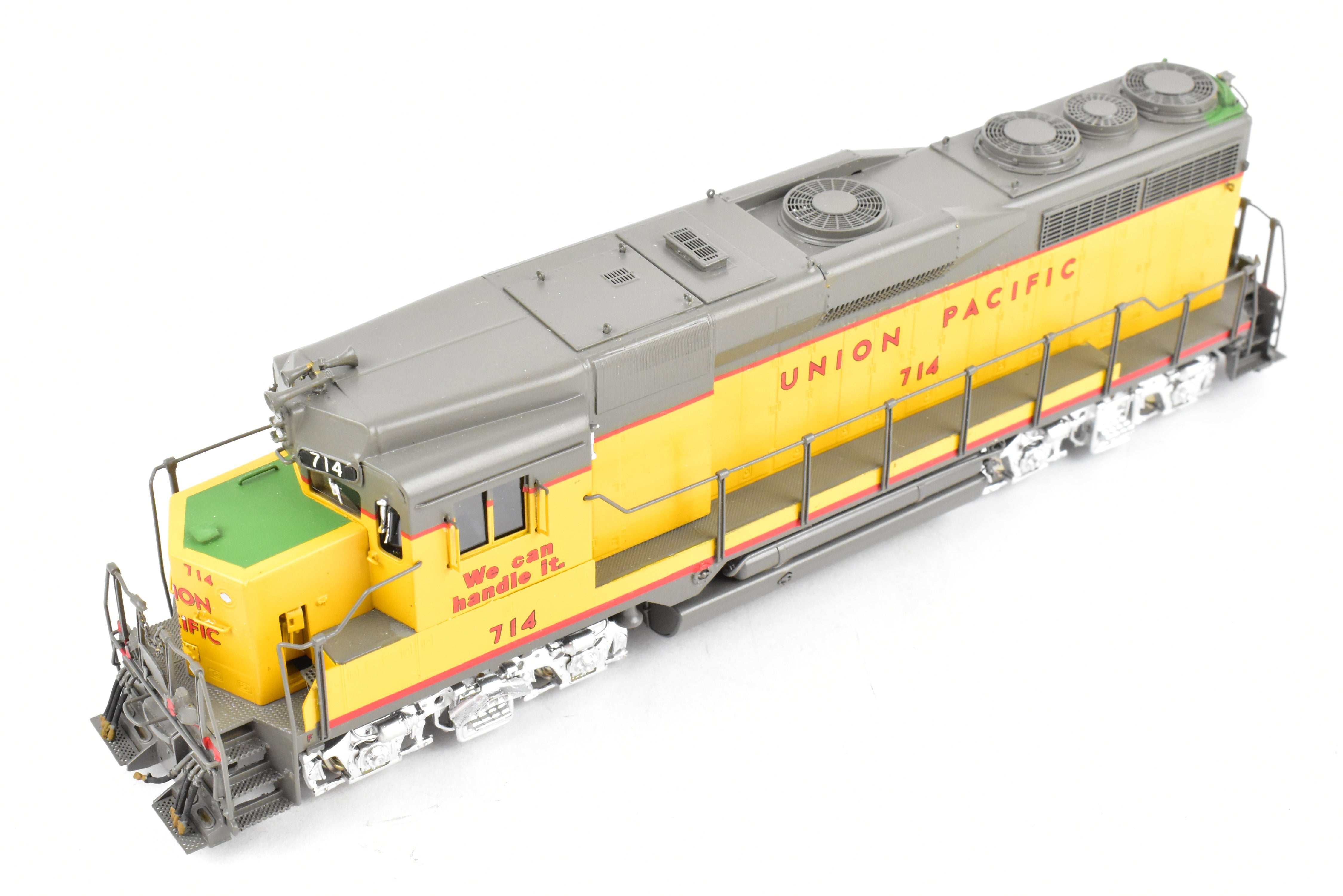 HO Scale Brass Model Train - Overland Models, Inc. Union Pacific EMD GP30 PH II Low Hood Locomotive from #700 to #735, Specifically CP #714