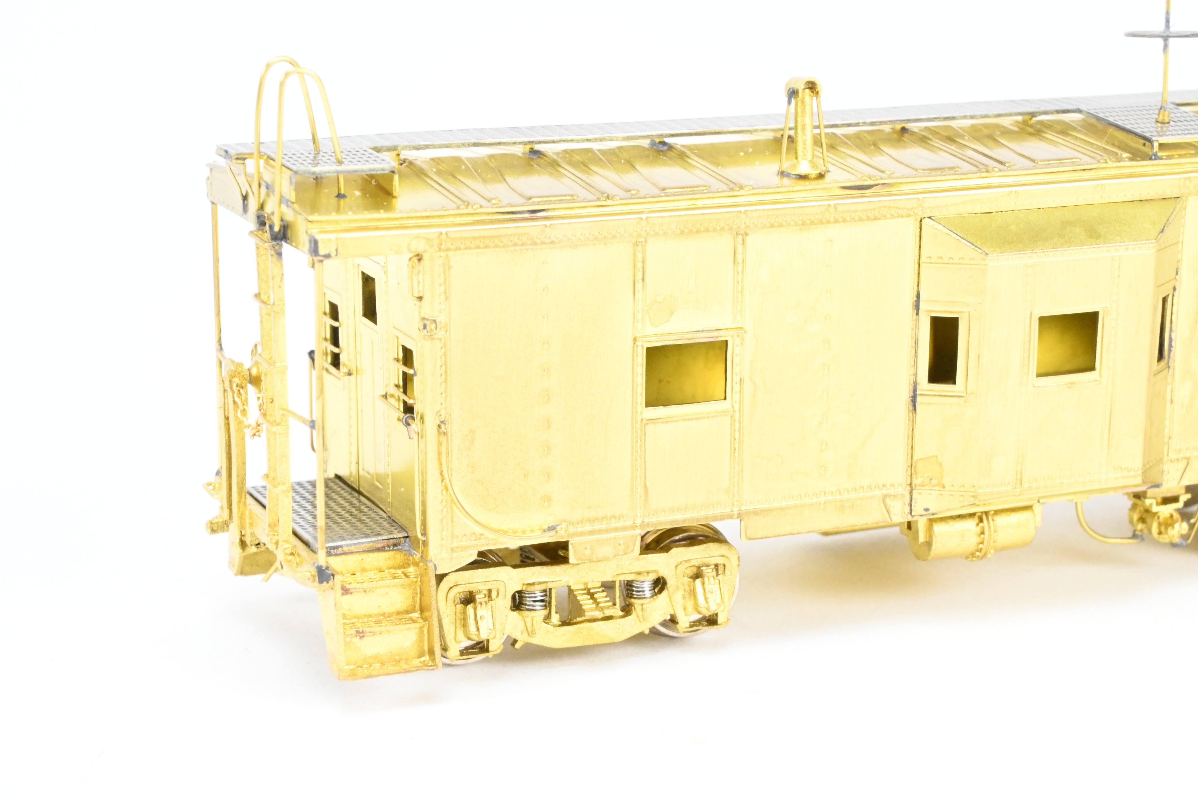 HO Scale Brass OMI - Overland Models, Inc. Erie Railroad Erie Lackawanna Steel Bay Window Caboose Model from Series #C301 - C350