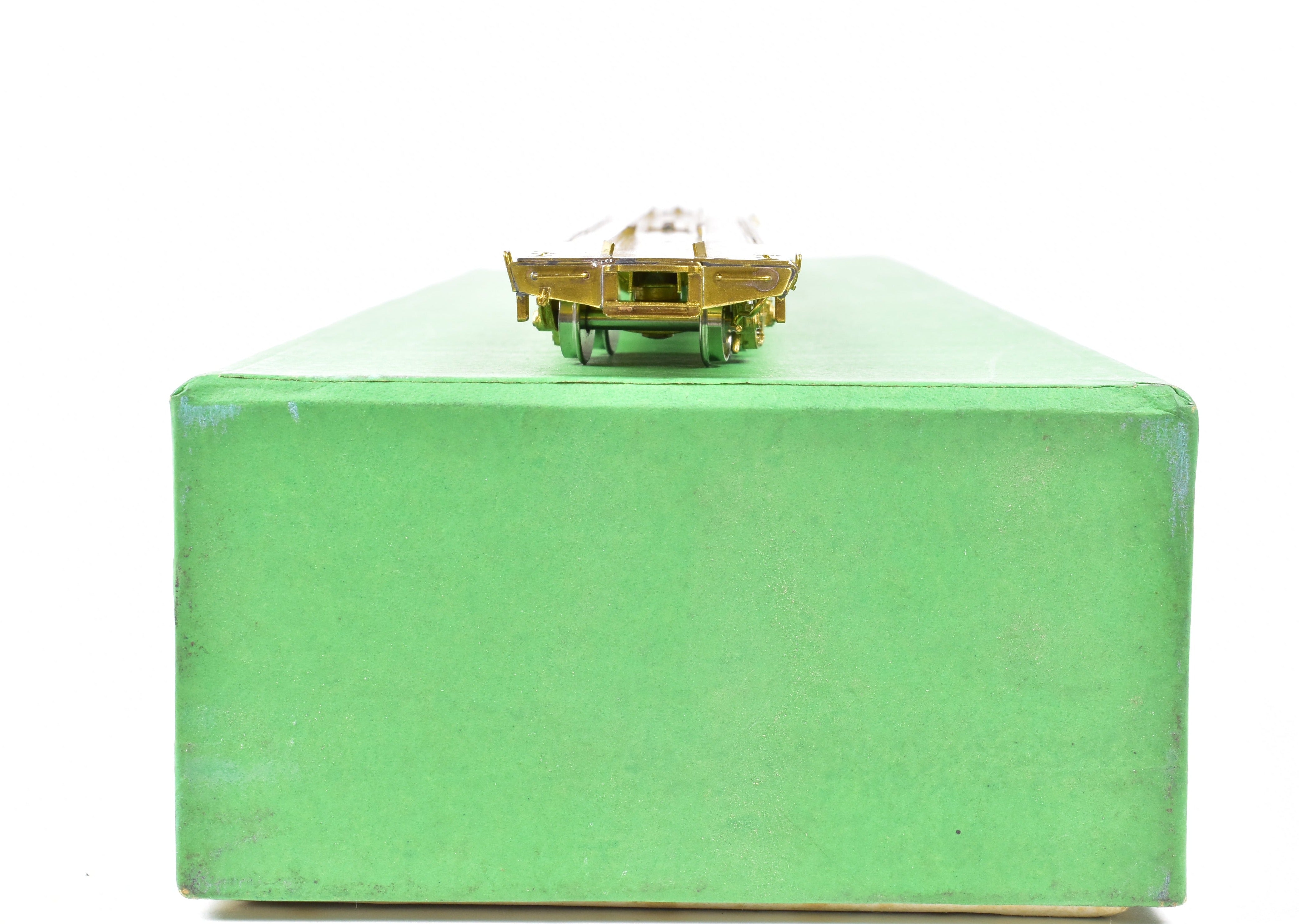 HO Scale Brass OMI - Overland Models, Inc. Maine Central (MEC) TOFC Trailer Train Flat Car Measuring 89 Feet and 4 Inches